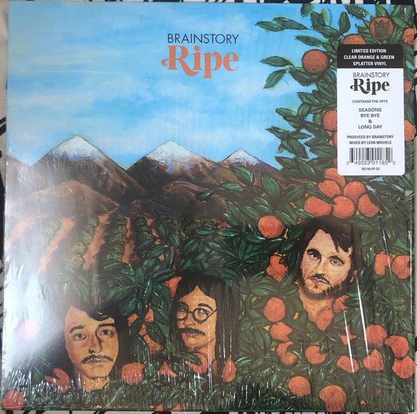 Brainstory - Ripe (Limited Edition Green and Orange Splatter Vinyl LP) | Indie Jazz Fusion Record for Vinyl Collectors & Music Lovers - Perfect for Home Listening, Gifts & Record Collections