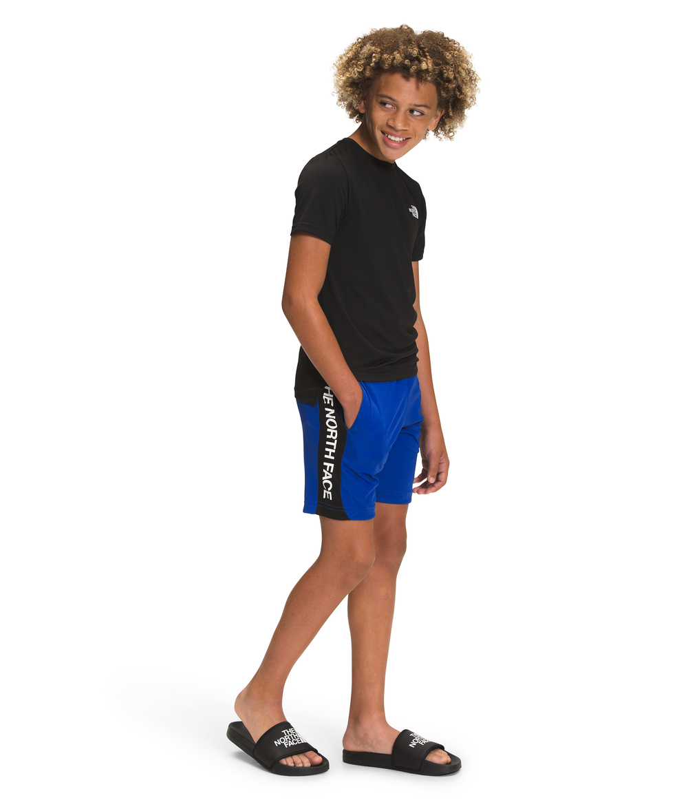 The North Face Boys' Youth Never Stop Knit Shorts - Comfortable Activewear for Running, Hiking & Outdoor Adventures