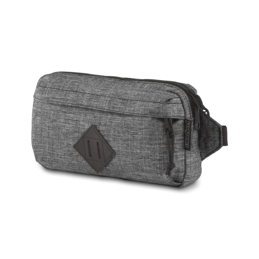 JanSport Waisted Fanny Pack - Adjustable Waist Bag for Men & Women - Water-Resistant Travel Belt Bag for Hiking, Running, Concerts & Outdoor Activities