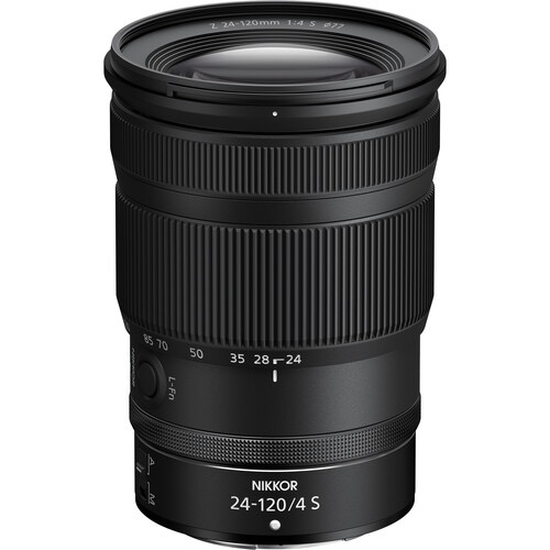 Nikon NIKKOR Z 24-120mm f/4 S Full-Frame Zoom Lens for Z-Mount Mirrorless Cameras - Perfect for Travel, Portraits & Landscape Photography