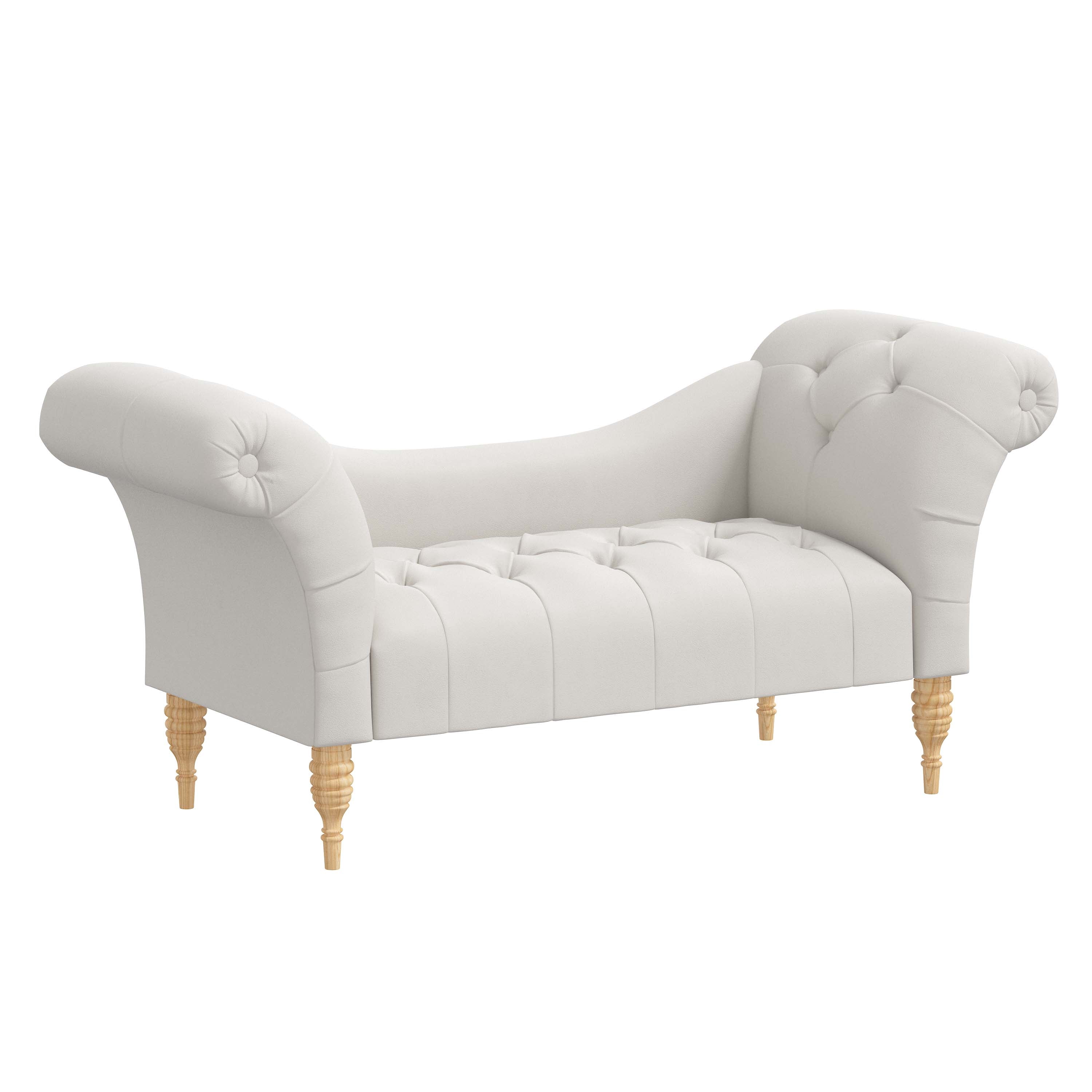 Orwell Settee - Modern Upholstered Sofa for Living Room, Lounge & Office - Comfortable 3-Seater Couch with Sturdy Wooden Frame - Perfect for Small Spaces & Home Decor