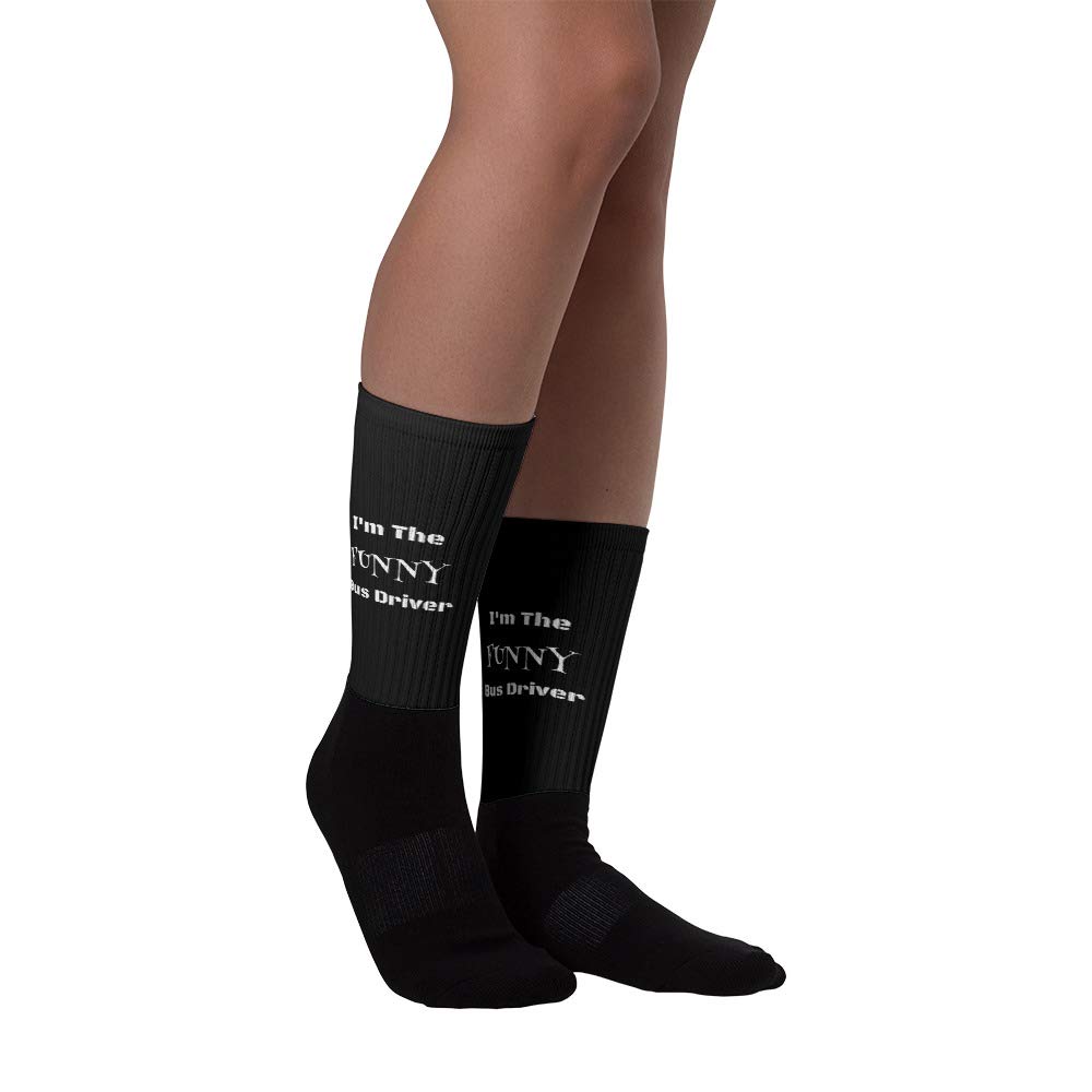 Funny Bus Driver Socks - Hilarious Gift for Public Transit Drivers, Dads & Commuters | Perfect for Work, Gag Gifts & Special Occasions