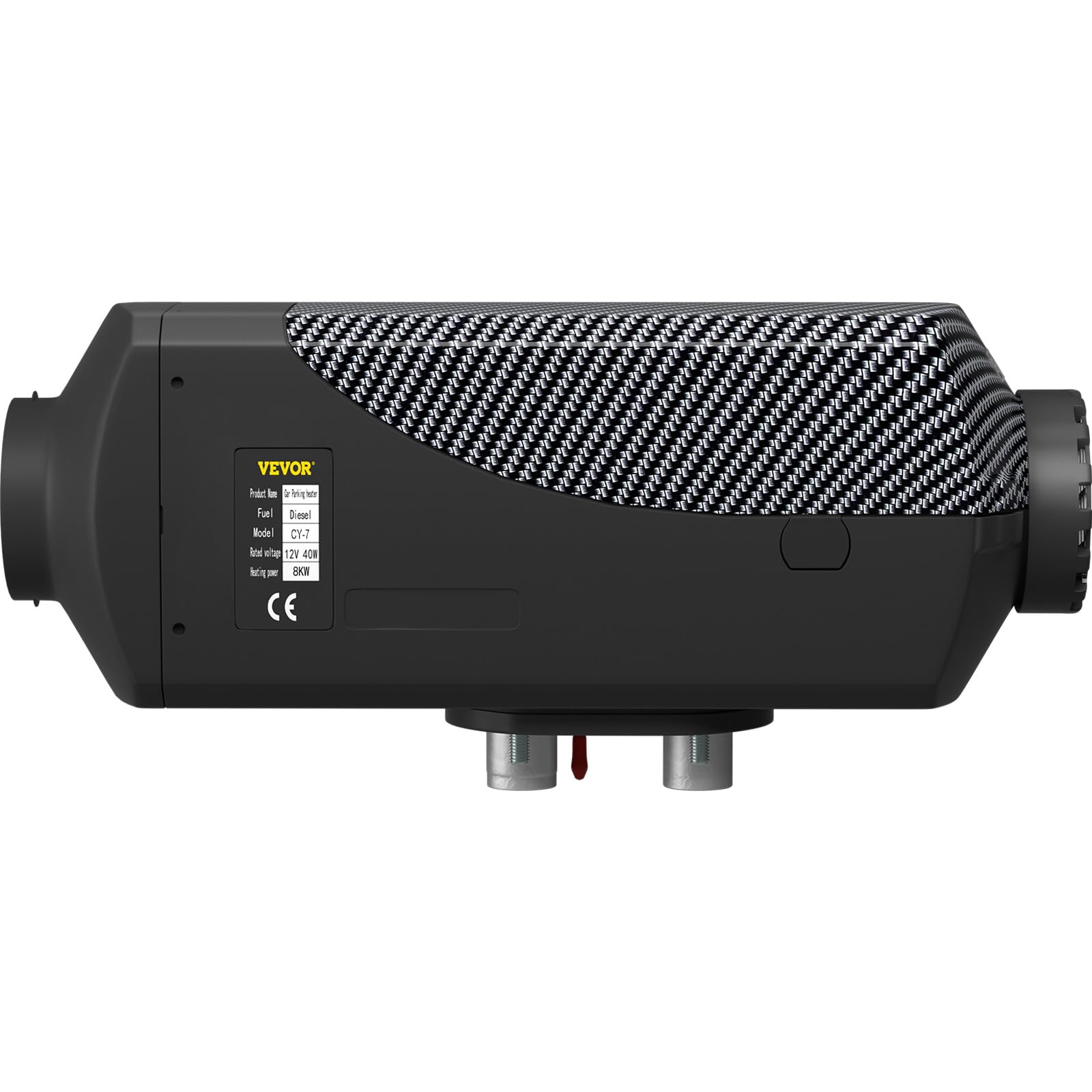VEVOR 8KW Diesel Air Heater with Muffler, 12V Portable Heater with Remote Control & LCD Switch - for Trucks, RVs, Boats, Buses, Camping, Garages & Winter Outdoor Heating