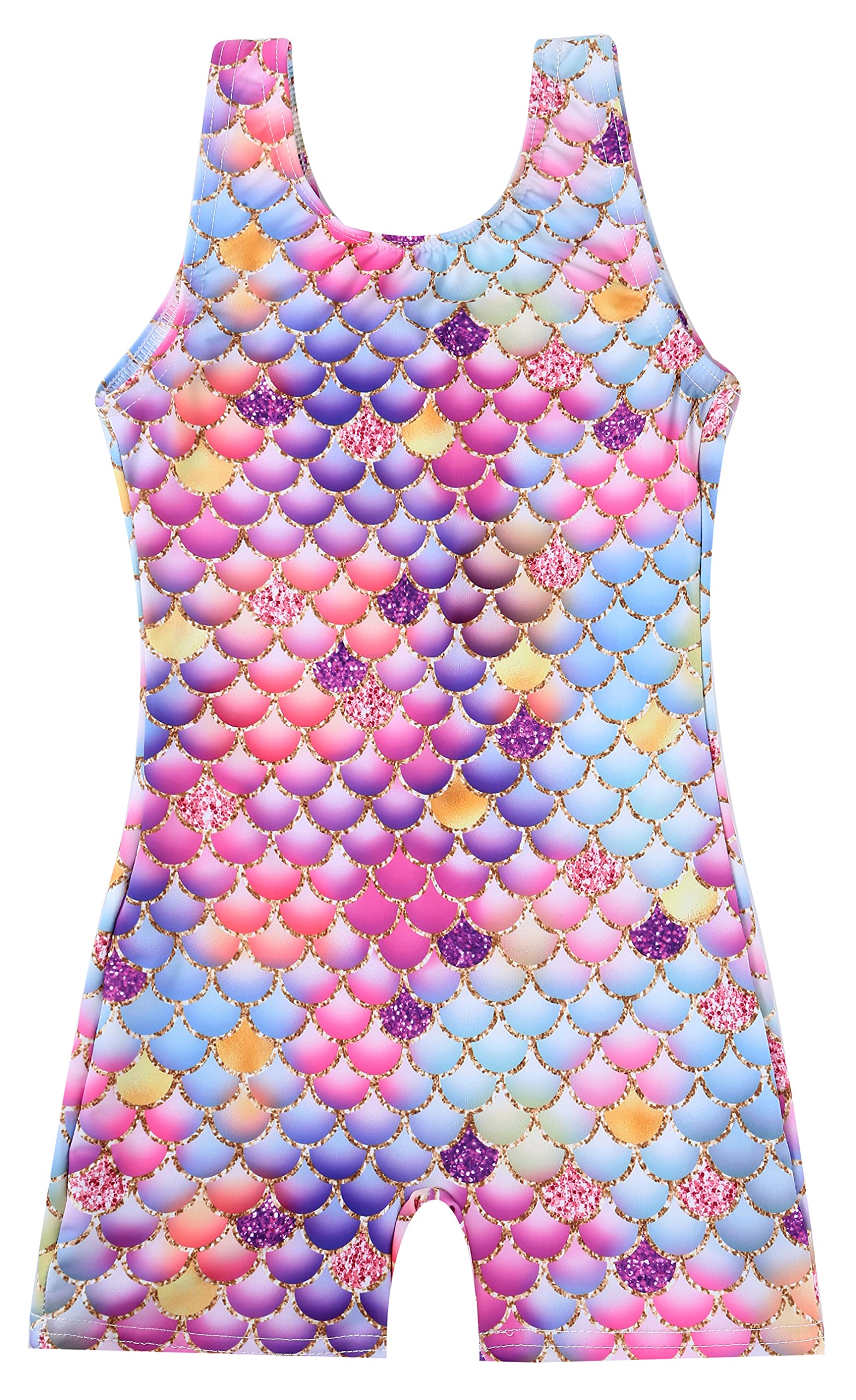 Dancina Girls Gymnastics Leotard with Shorts - Stretchy Tumbling Outfit for Dance, Cheerleading & Performance - Perfect for Practice, Competition & Recital