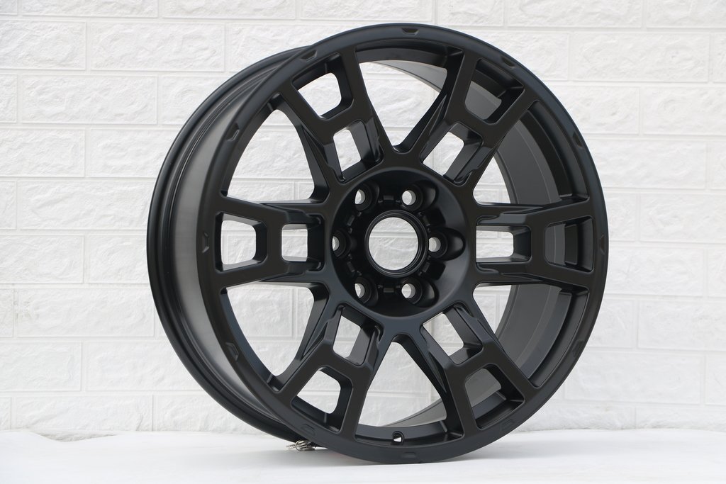 2021 Black Pro Style Wheels - 20 Inch Rims for Toyota Tacoma, 4Runner, FJ Cruiser, Sequoia & Land Cruiser - Off-Road & Street Performance Upgrade