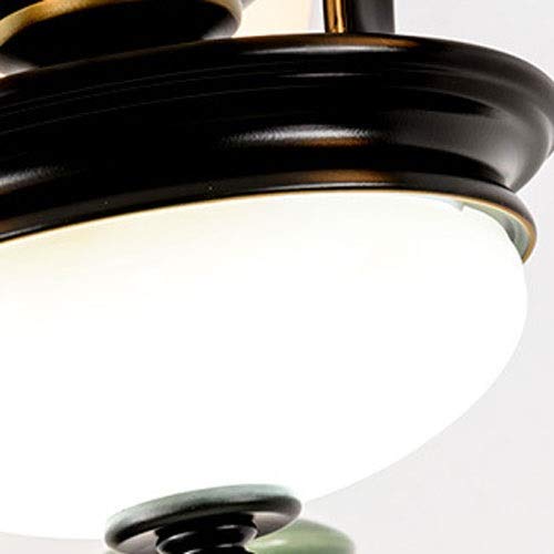 Modern LED Chandelier - 3/6/8/10 Head European Iron Art Ceiling Light with White Glass Shade | Retro Simple Living Room & Restaurant Decoration Lighting | Perfect for Dining Rooms, Bedrooms, and Luxury Interior Design