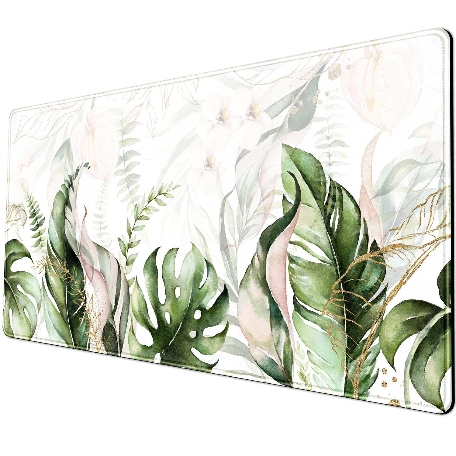 XXL Rose Gold Cactus Desk Mat - 31.5