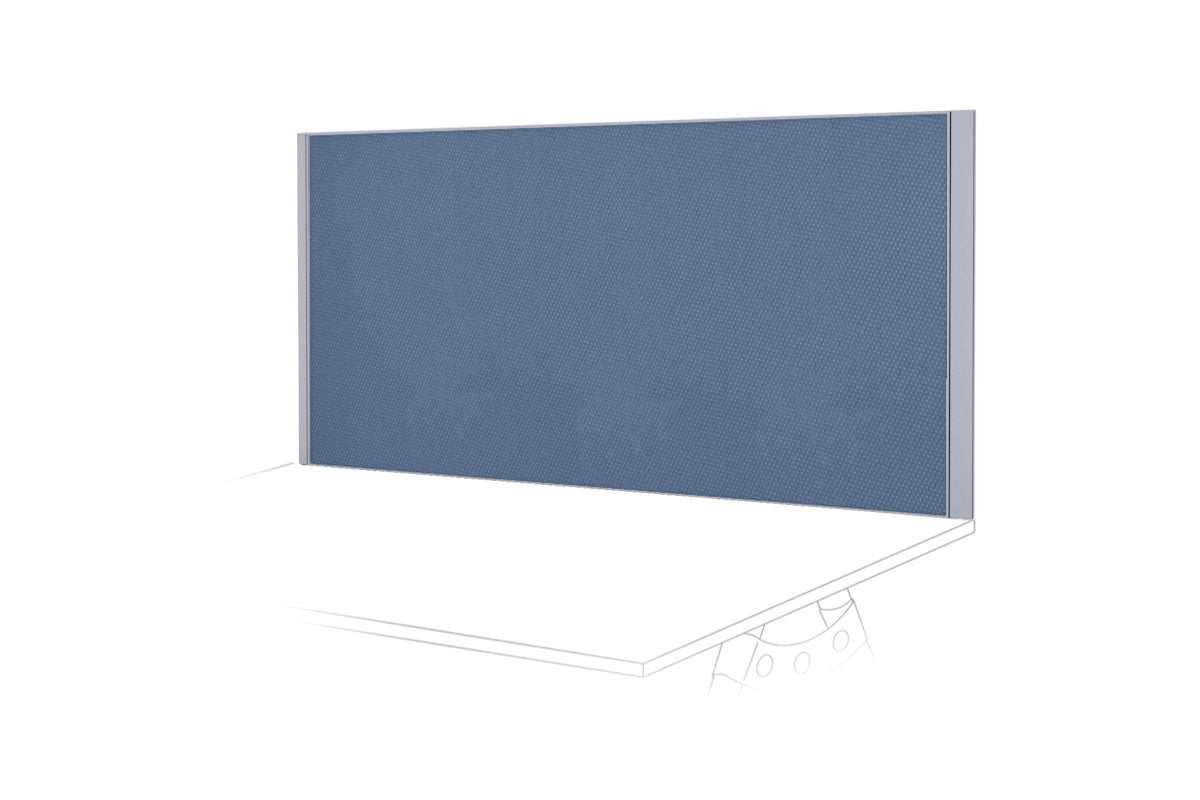 Silver Frame Desk Mounted Privacy Screen with Clamp Bracket - Perfect for Office, Home & Workspace Computer Monitor Privacy Protection