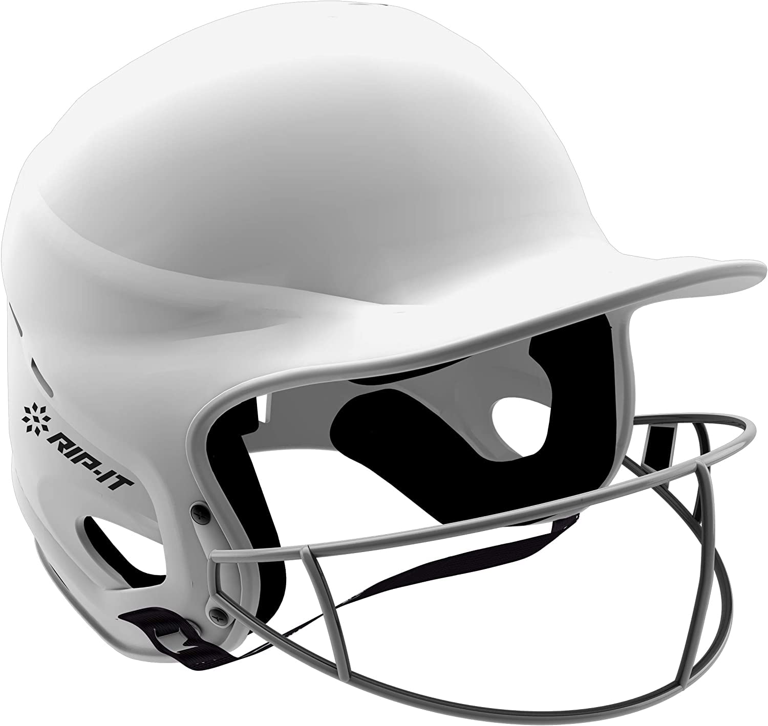 RIP-IT Vision Pro Softball Batting Helmet - Matte Finish Lightweight Women's Helmet for Fastpitch & Slowpitch | Perfect for Training, Games & Tournaments