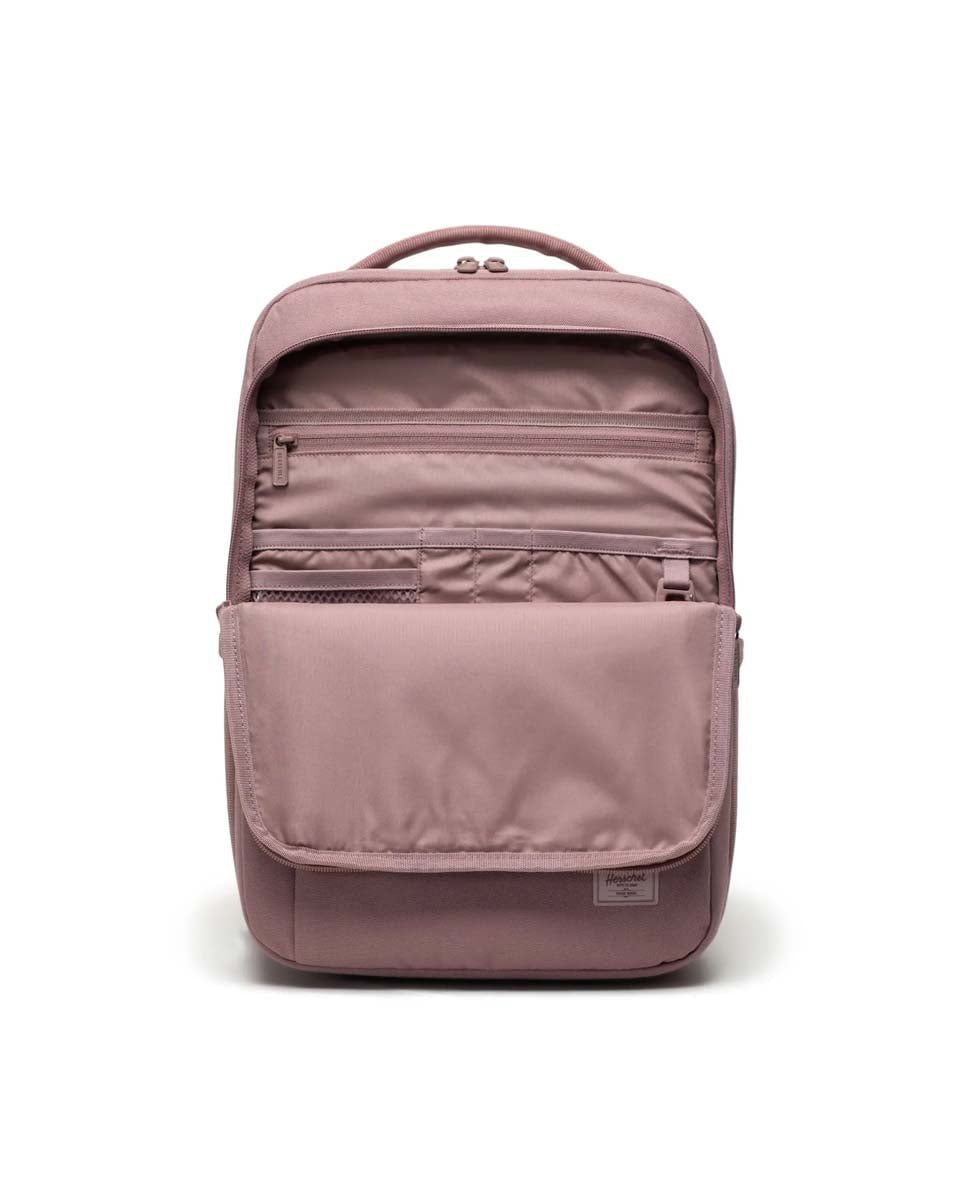 Herschel Kaslo Daypack Tech Backpack - Ash Rose Tonal | Lightweight Laptop Backpack for Work, School & Travel | Water-Resistant Daypack for Men & Women