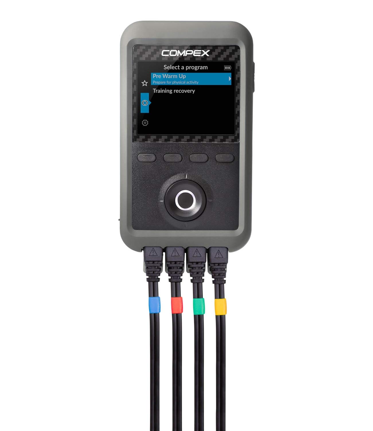 Compex Performance 3.0 Muscle Stimulator with TENS Kit - 6 Professional Programs for Pain Relief & Muscle Recovery - Gray - Ideal for Athletes, Physical Therapy & Home Fitness Training