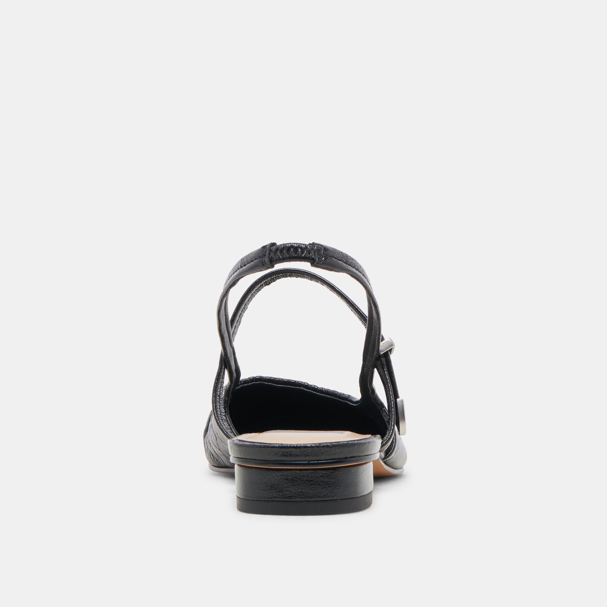 Rianne Flats Midnight Crinkle Patent Leather Women's Shoes - Stylish & Comfortable for Work, Party & Daily Wear
