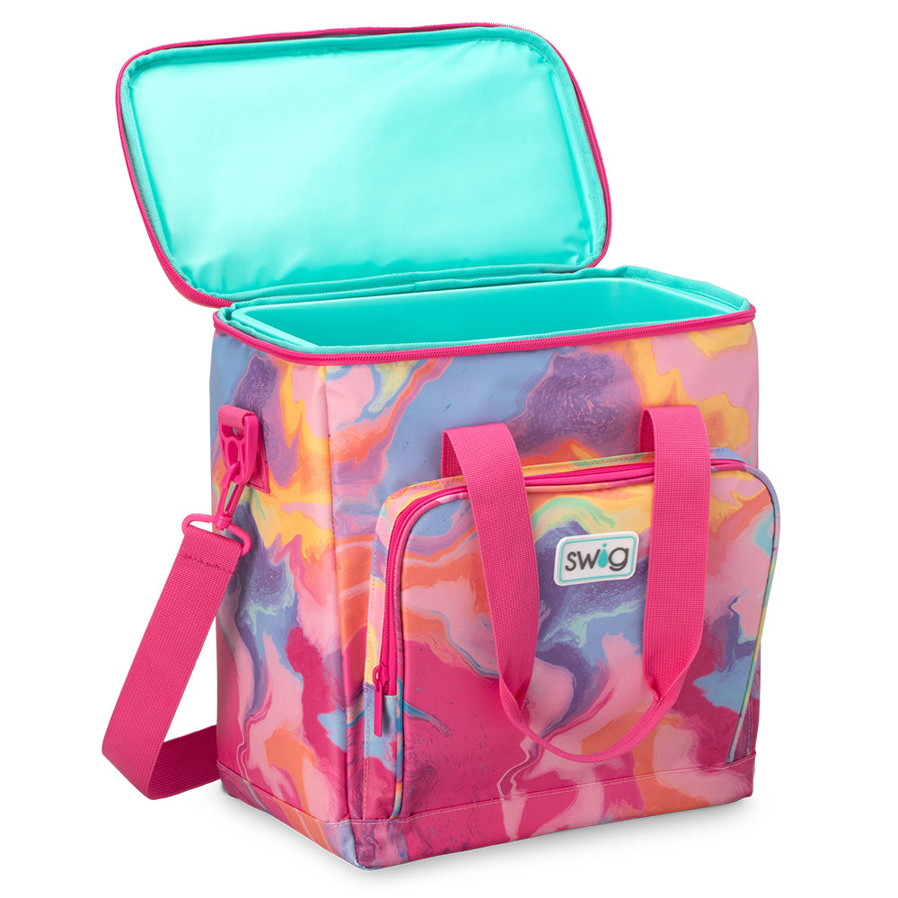 Candy Crush Boxxi 24 Can Cooler - Insulated Beer Soda Can Holder for Parties, BBQs, and Outdoor Events
