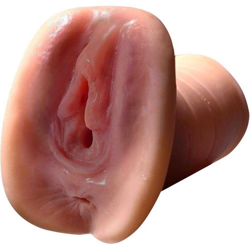 Realistic Silicone Male Masturbator - Lifelike Pocket Pussy & Anal Stroker Sex Toy for Men | Perfect for Solo Pleasure, Discreet Travel & Intimate Couples Play