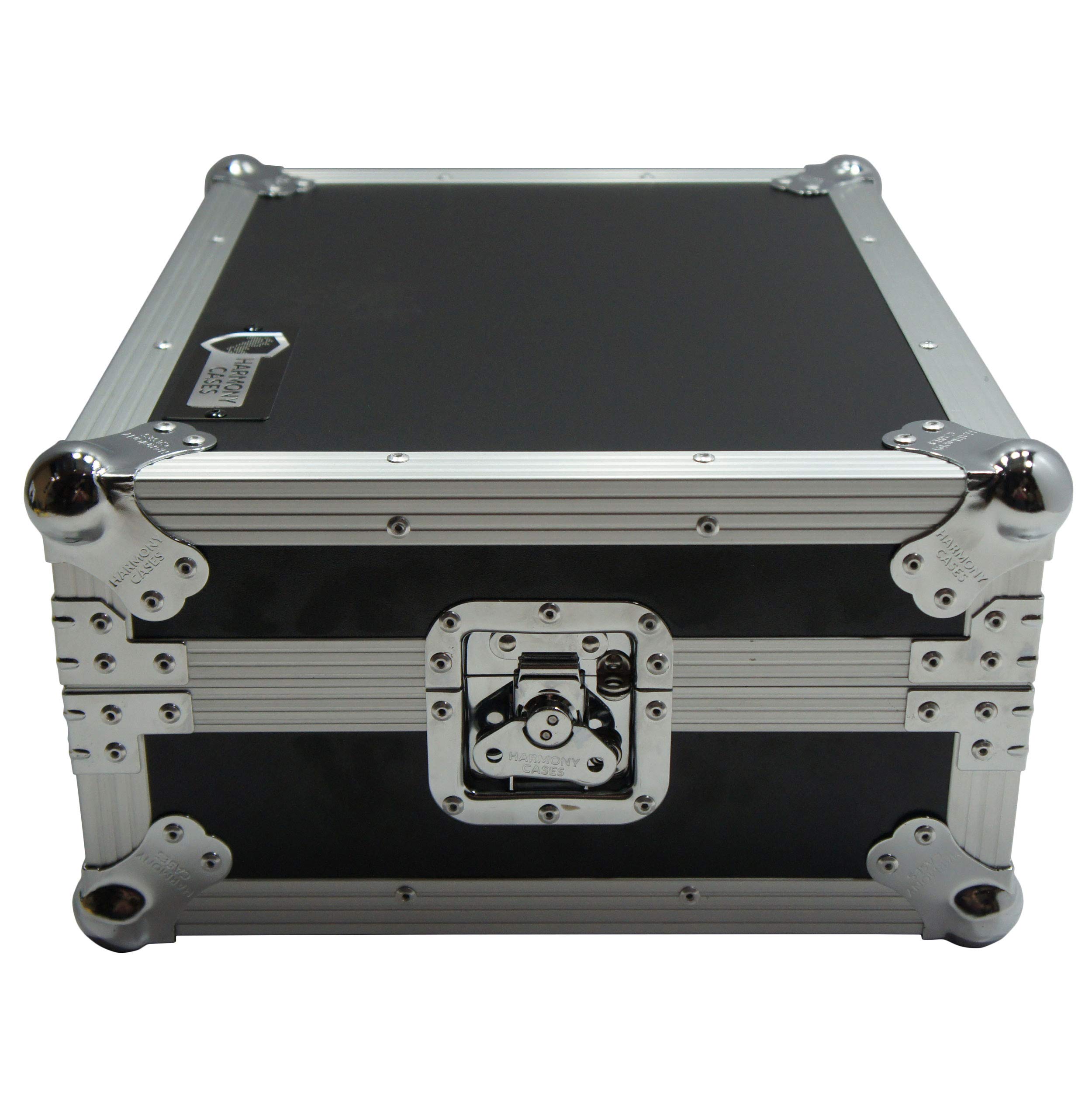 Harmony Audio HC12MIXLT Professional DJ Laptop Flight Case - Custom Fit for Behringer DDM-4000 Mixer | Perfect for Touring DJs & Mobile Performances