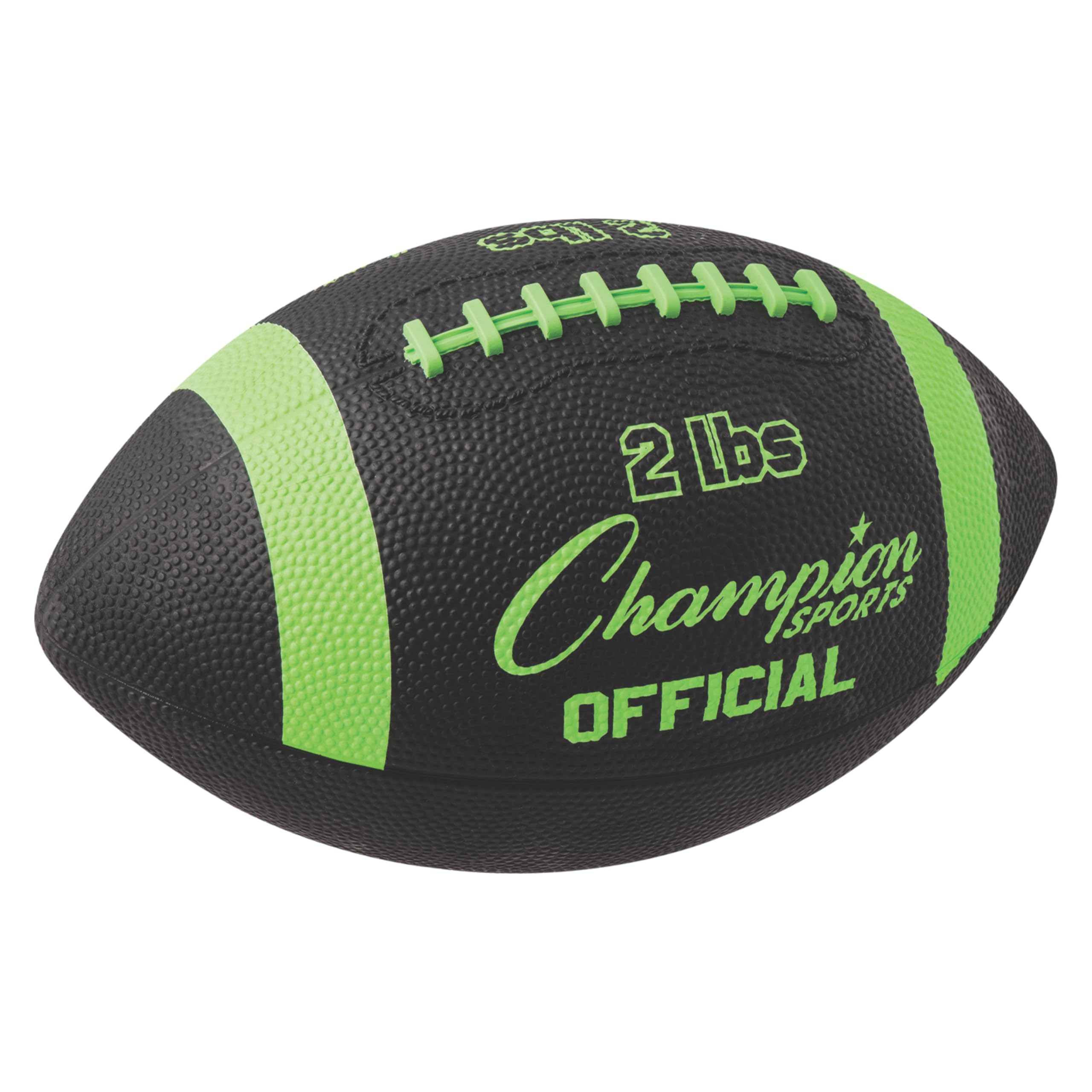 Champion Sports Weighted Training Football - 2 LB & 4 LB Weighted Football for Strength Training, Passing Drills & Quarterback Practice - Perfect for Football Players, Coaches & Athletes