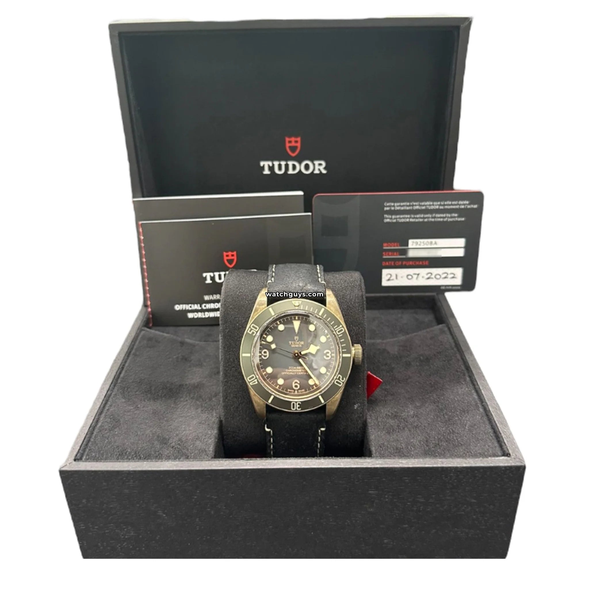 Tudor Black Bay Bronze 79250BA Men's Luxury Diver Watch - Waterproof Swiss Automatic for Scuba Diving & Everyday Wear