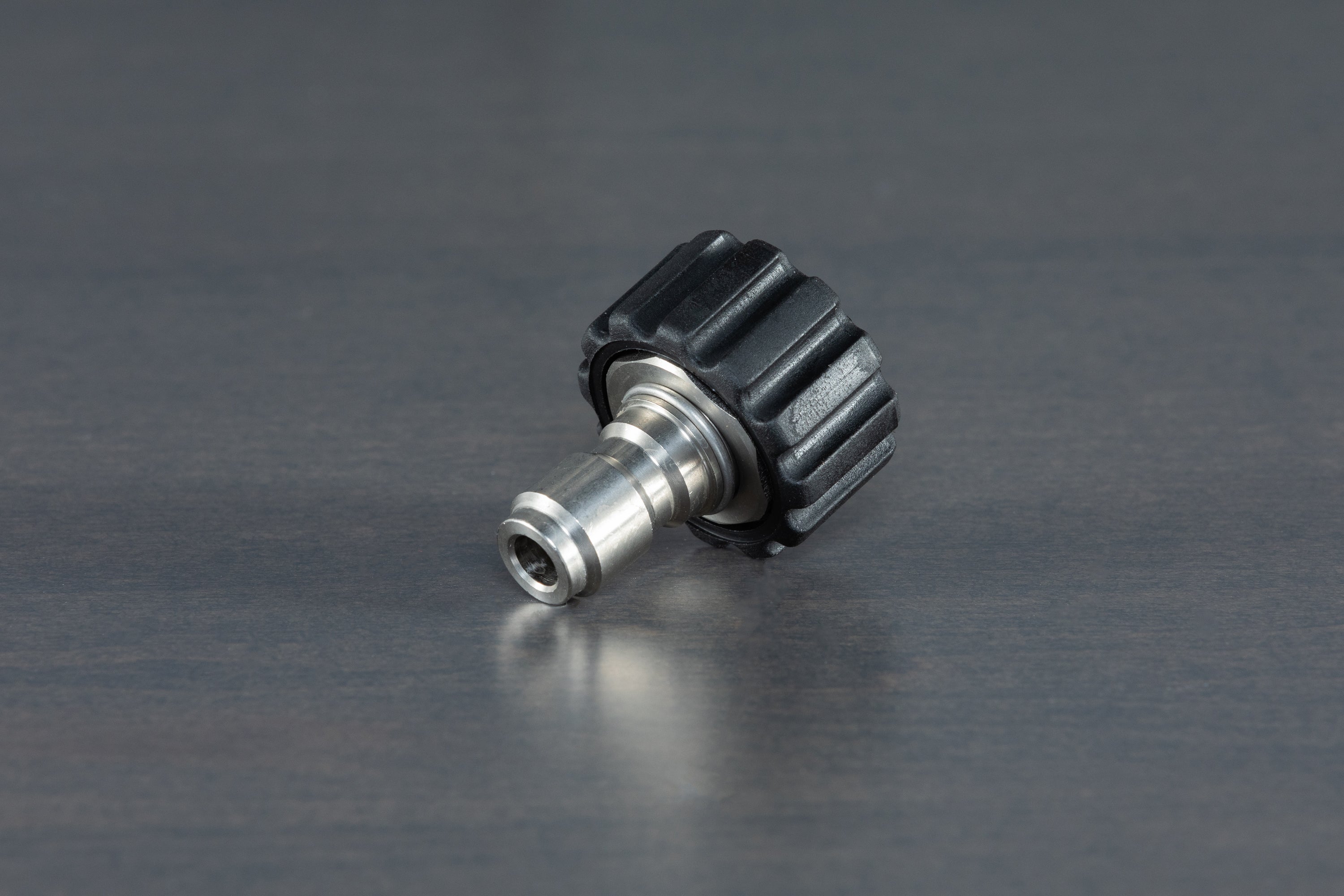 Mosmatic T304 Stainless Steel M22 Female (14mm) to 3/8 Quick Disconnect Plug - High Pressure Water Hose Fitting for Car Wash, Garden Irrigation & Industrial Applications