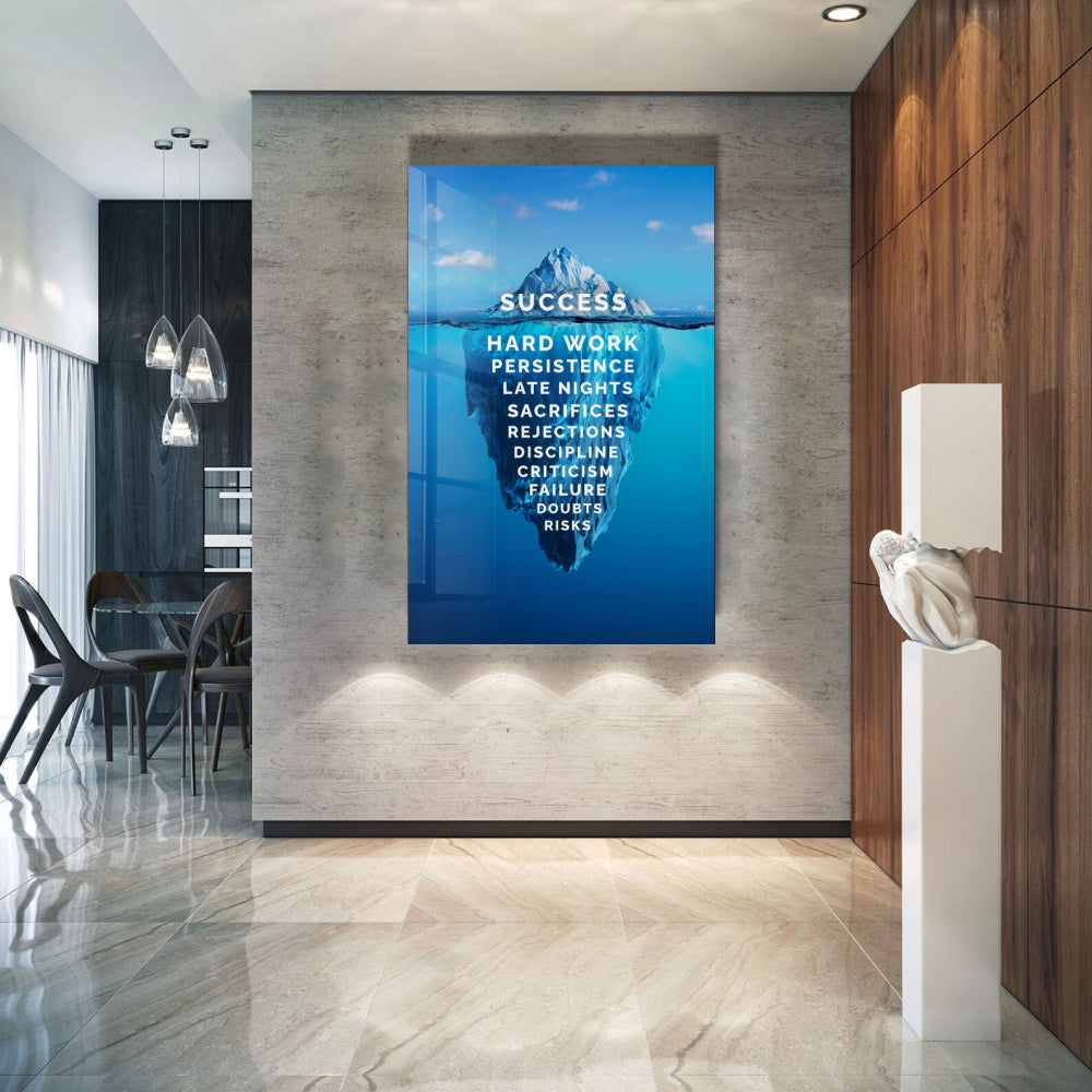The Iceberg of Success - Motivational Book for Entrepreneurs & Business Leaders | Perfect for Office, Home & Personal Development
