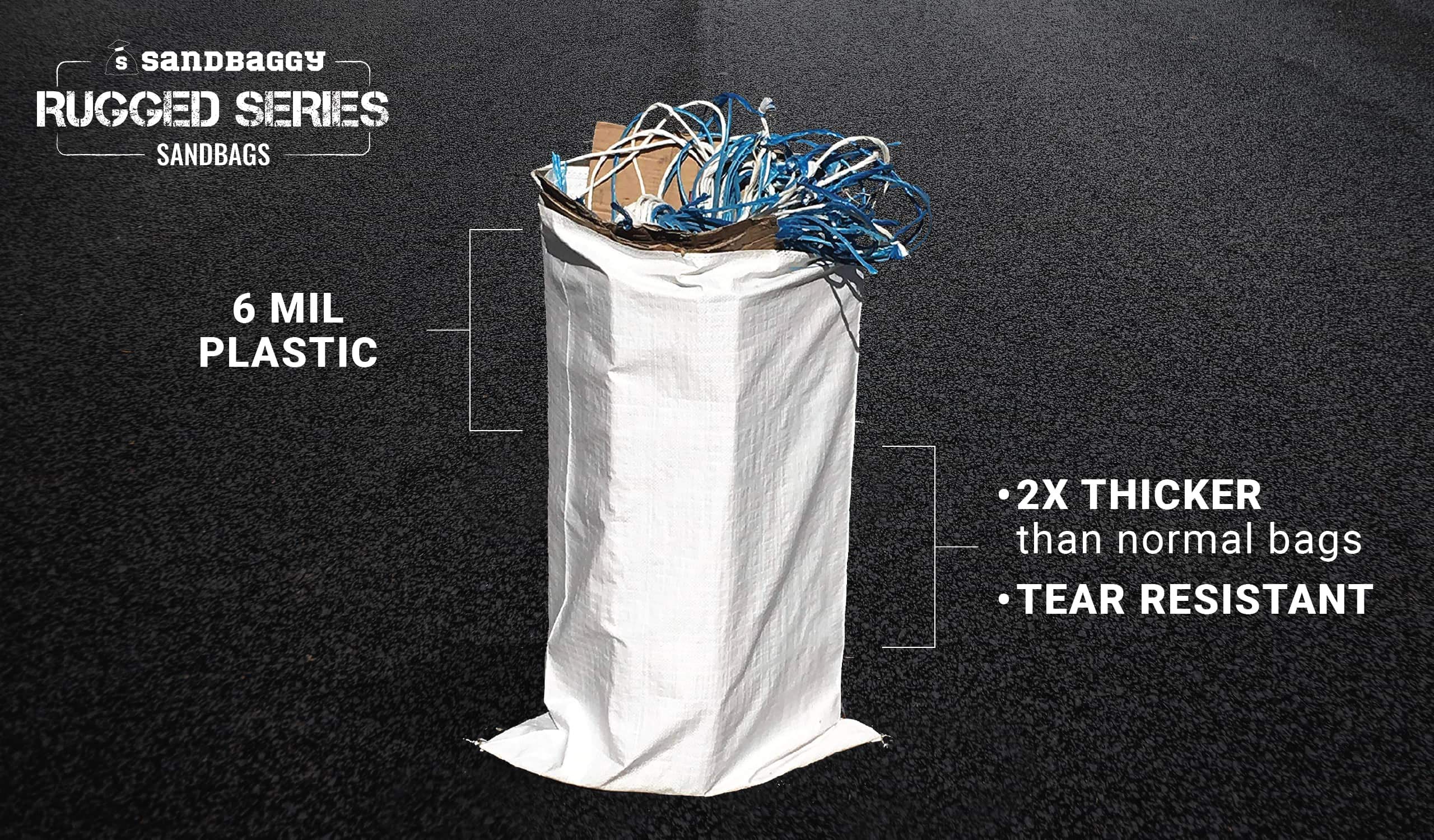 Heavy Duty 6 Mil Sandbags 31
