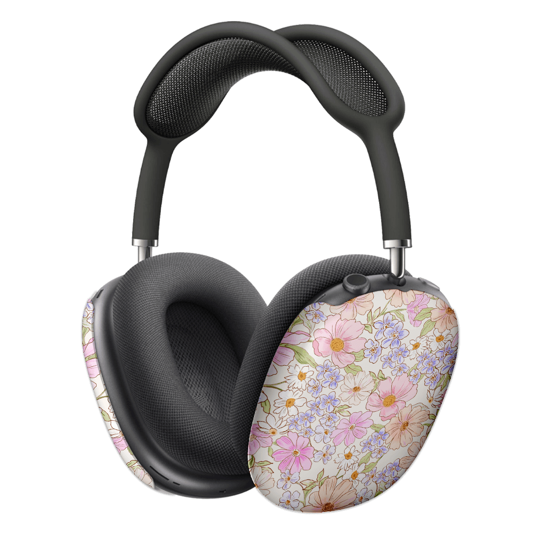Lillia Flower AirPods Max Case - Protective Cover for Apple AirPods Max Headphones - Cute Floral Design - Perfect for Travel, Work & Daily Use
