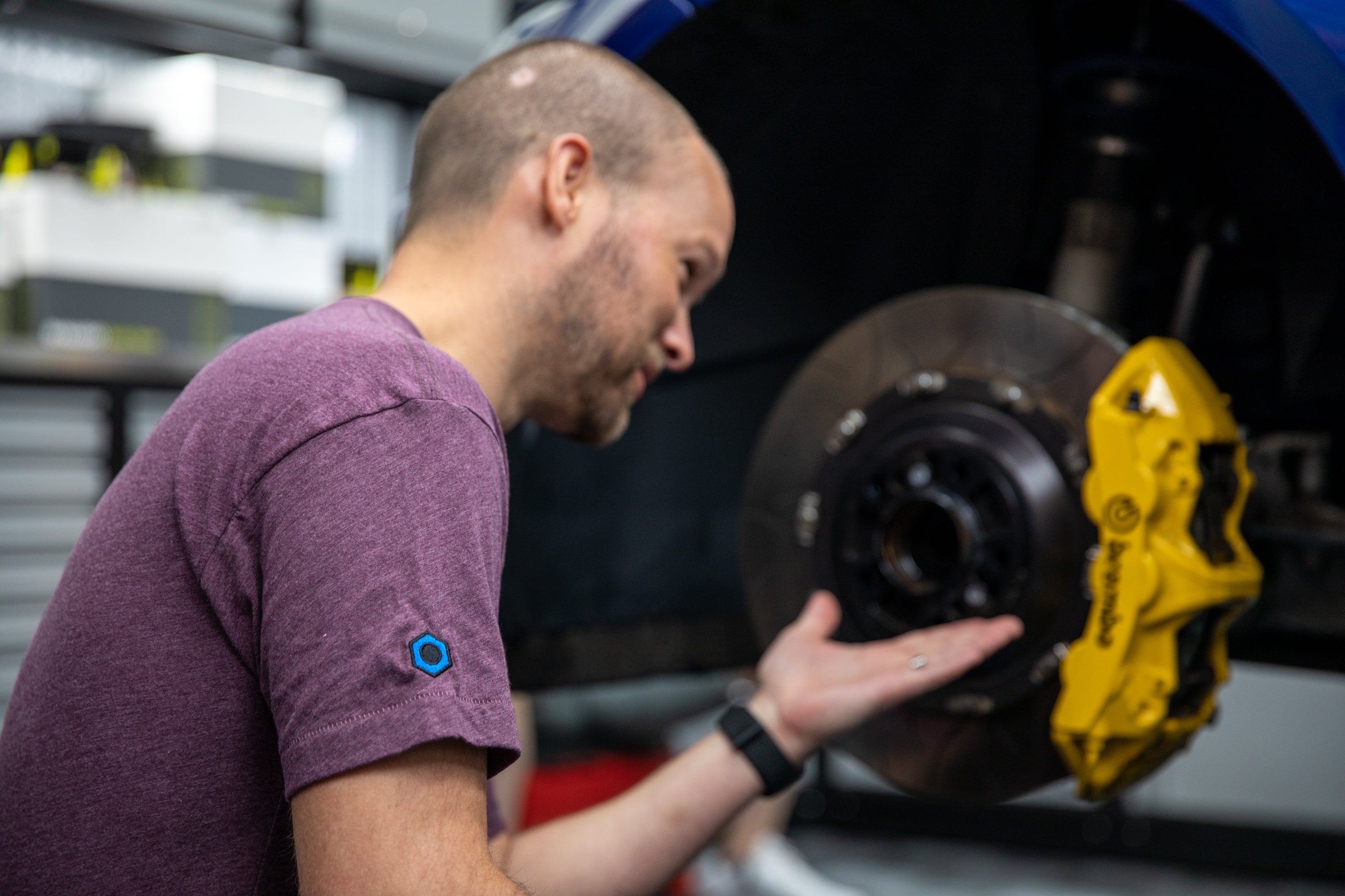 Obsessed Garage Logo T-Shirt - Premium Cotton Tee for Car Enthusiasts - Perfect for Car Shows, Meetups & Casual Wear