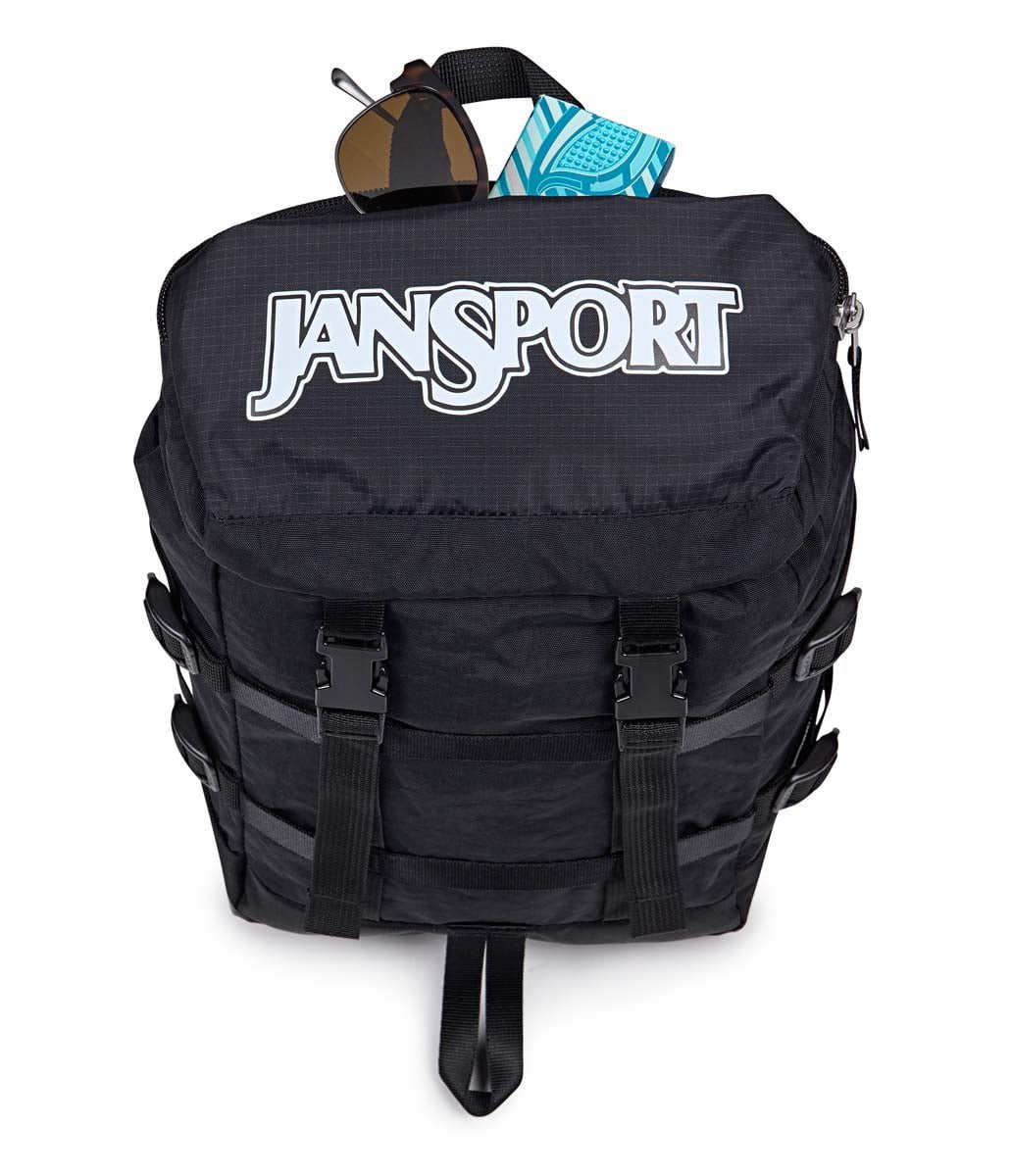 JanSport Mini Skip Backpack - Lightweight & Durable School Backpack for Students & Travel | Perfect for College, Hiking & Everyday Use (Black)