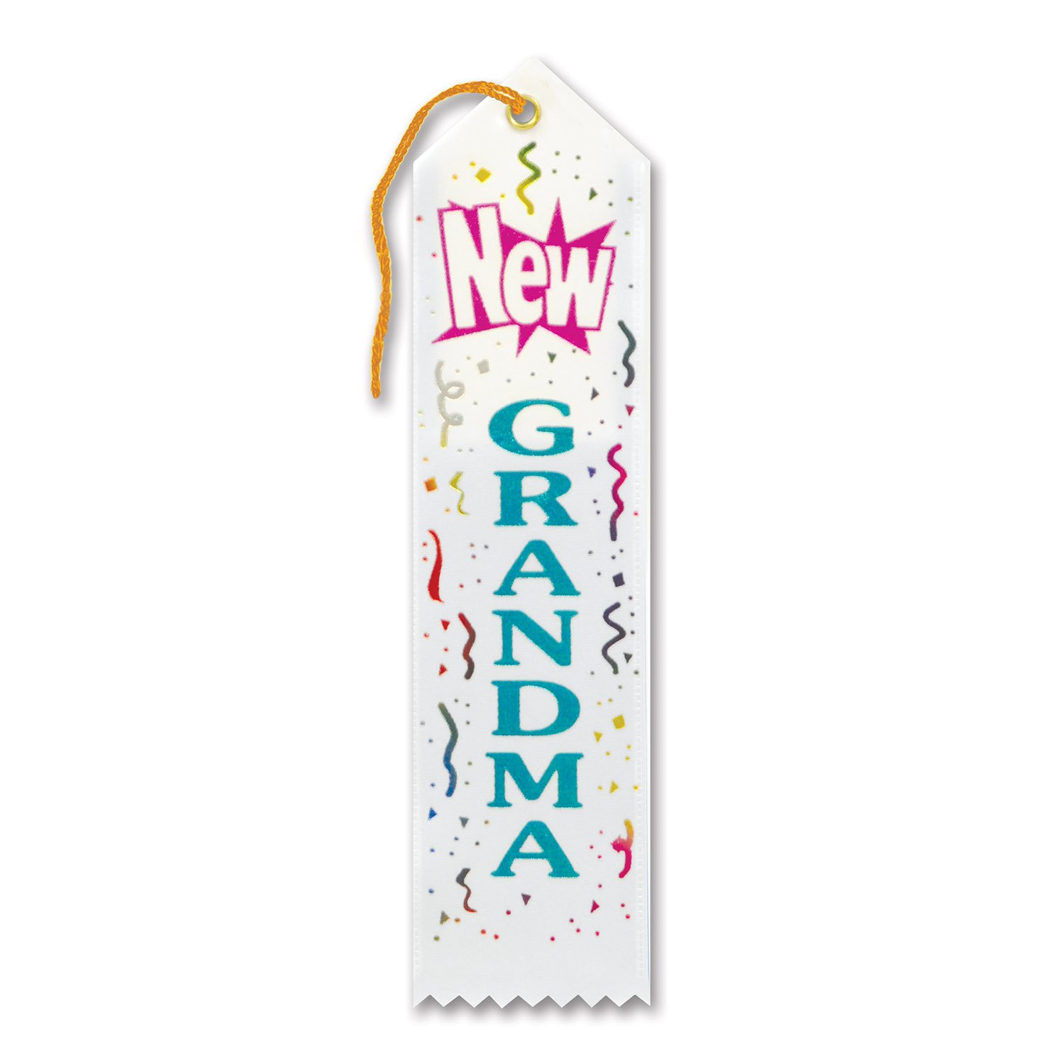 Best Grandma Award Ribbon - 1st Place Winner Prize for Grandmothers - Perfect for Mother's Day, Grandparents Day & Family Celebrations