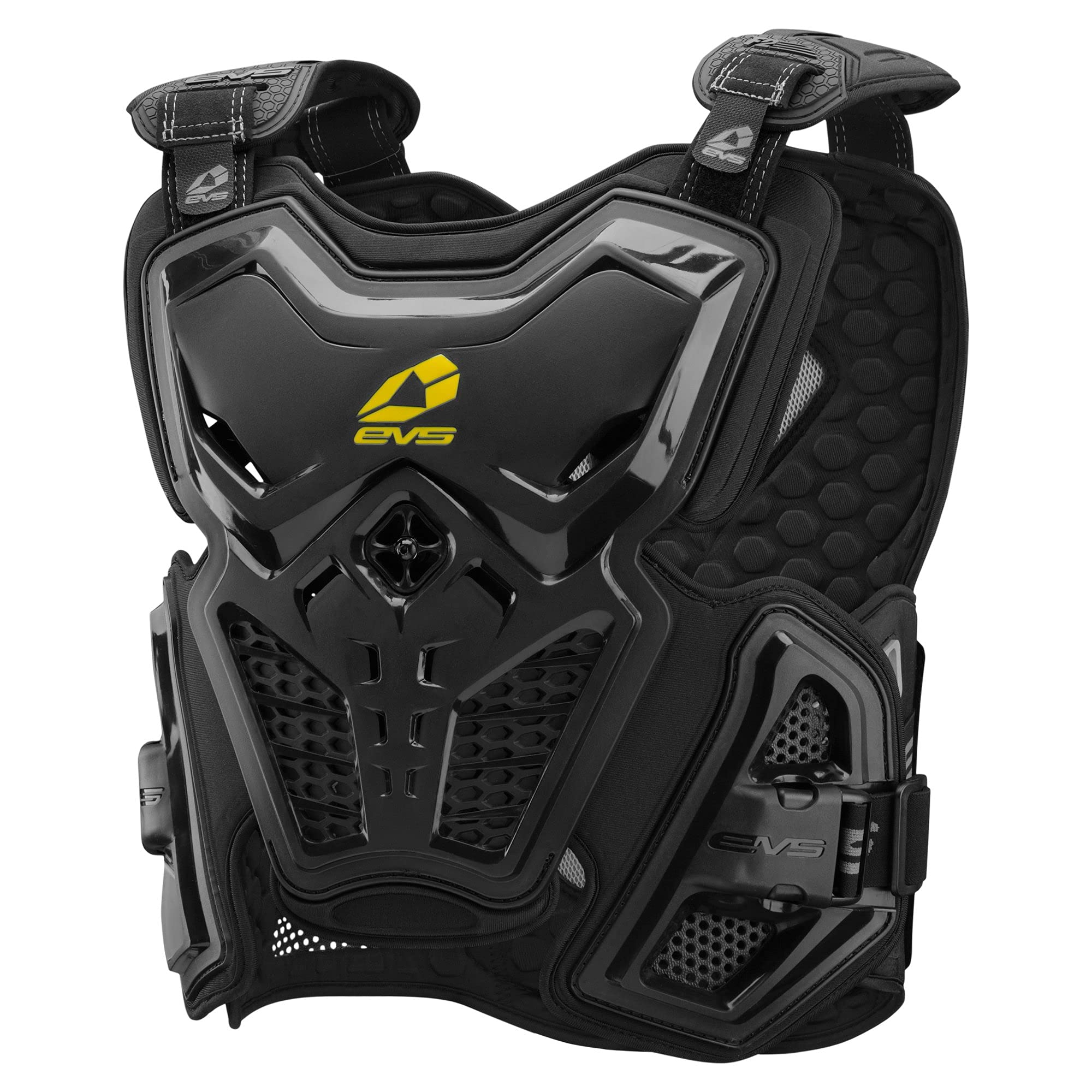 EVS Sports F2 Roost Deflector - Dirt Bike Chest Protector for Motocross & Off-Road Riding - Lightweight MX Body Armor for Trail, Enduro & ATV Protection