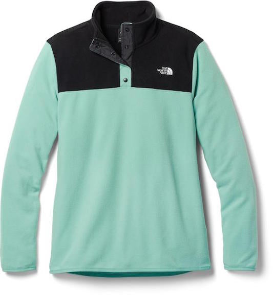 The North Face Women's Glacier Fleece Jacket - Warm Winter Pullover for Hiking & Outdoor Activities | Cozy Casual Wear for Cold Weather