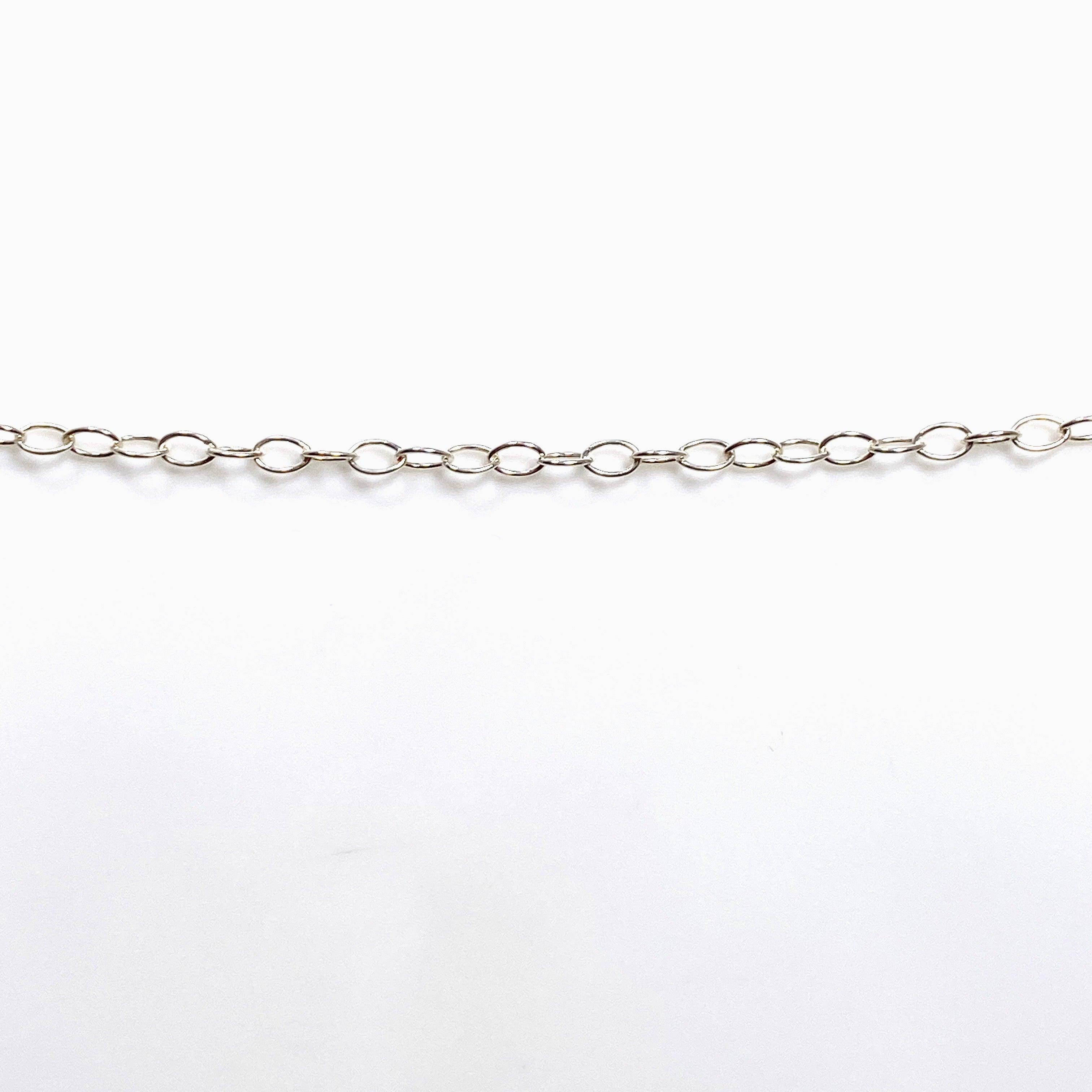 3mm .925 Sterling Silver Link Chain Necklace for Women & Men - Perfect for Layering, Gifts & Everyday Wear