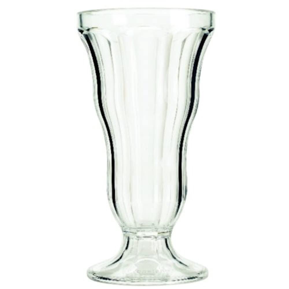 BBP 12-Piece Sundae Glasses Set - 340ml (11.5oz) Tall & Stylish Ice Cream Dessert Cups - 170x90mm Clear Glass Tumblers for Restaurants, Parties, and Home Entertaining