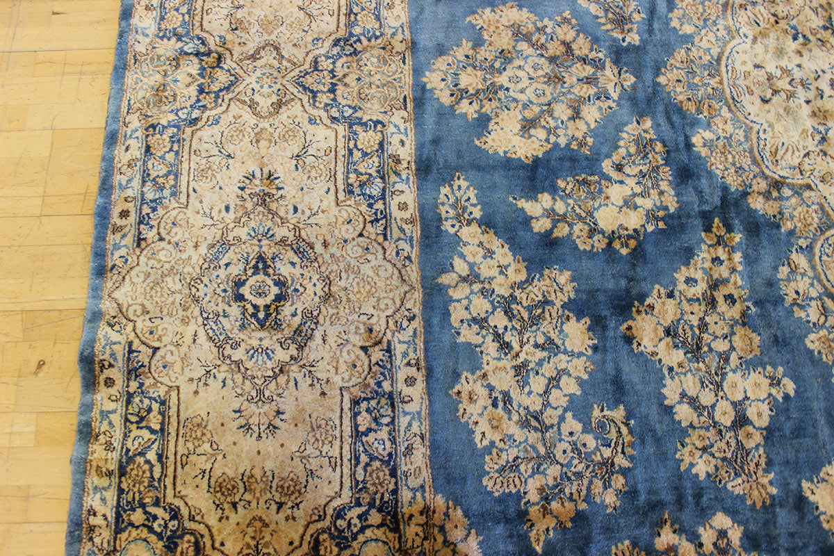 Antique Kerman Handwoven Traditional Persian Rug - Vintage Oriental Carpet JF3782 for Living Room, Bedroom & Home Decor