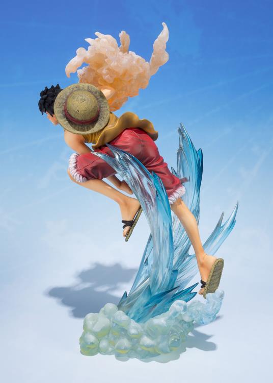 Figuarts Zero One Piece Monkey D. Luffy (Brother's Bond) Reissue Anime Action Figure Statue - Perfect for Anime Collectors, Display Shelf & Gift for One Piece Fans