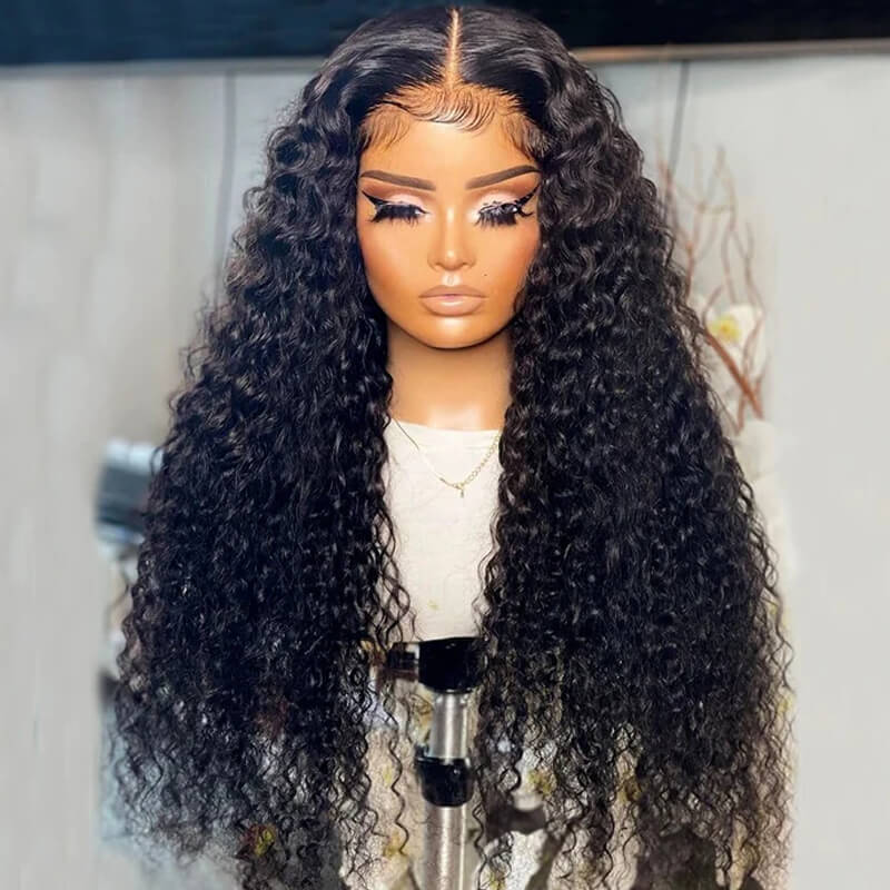 Eullair Kim K 2x6 Lace Closure Wig - Deep Part Human Hair Wig with Transparent Lace for All Hair Textures | Perfect for Daily Wear, Parties & Special Occasions