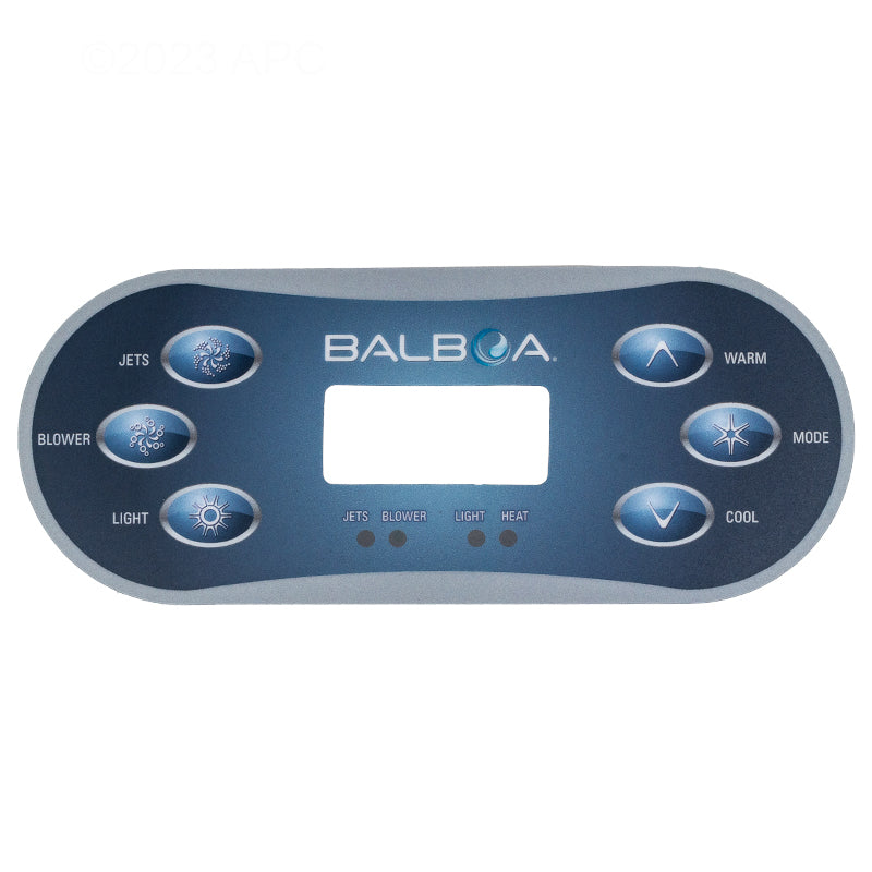 Balboa Panel Overlay 11773 - Replacement Spa Control System for Hot Tubs & Swim Spas | Perfect for Home Relaxation & Backyard Hydrotherapy