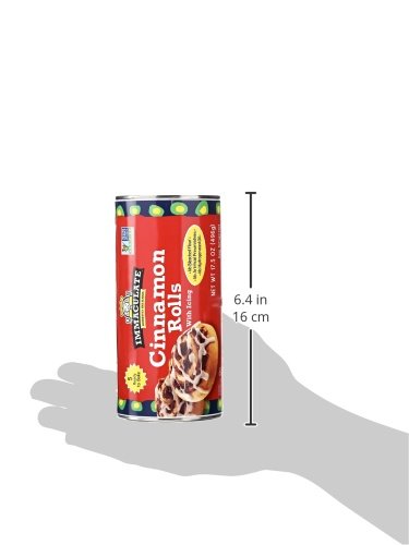 Organic Cinnamon Rolls with Icing - Immaculate Baking (5 Rolls, 17.5 oz) - Perfect for Breakfast, Brunch & Holiday Baking
