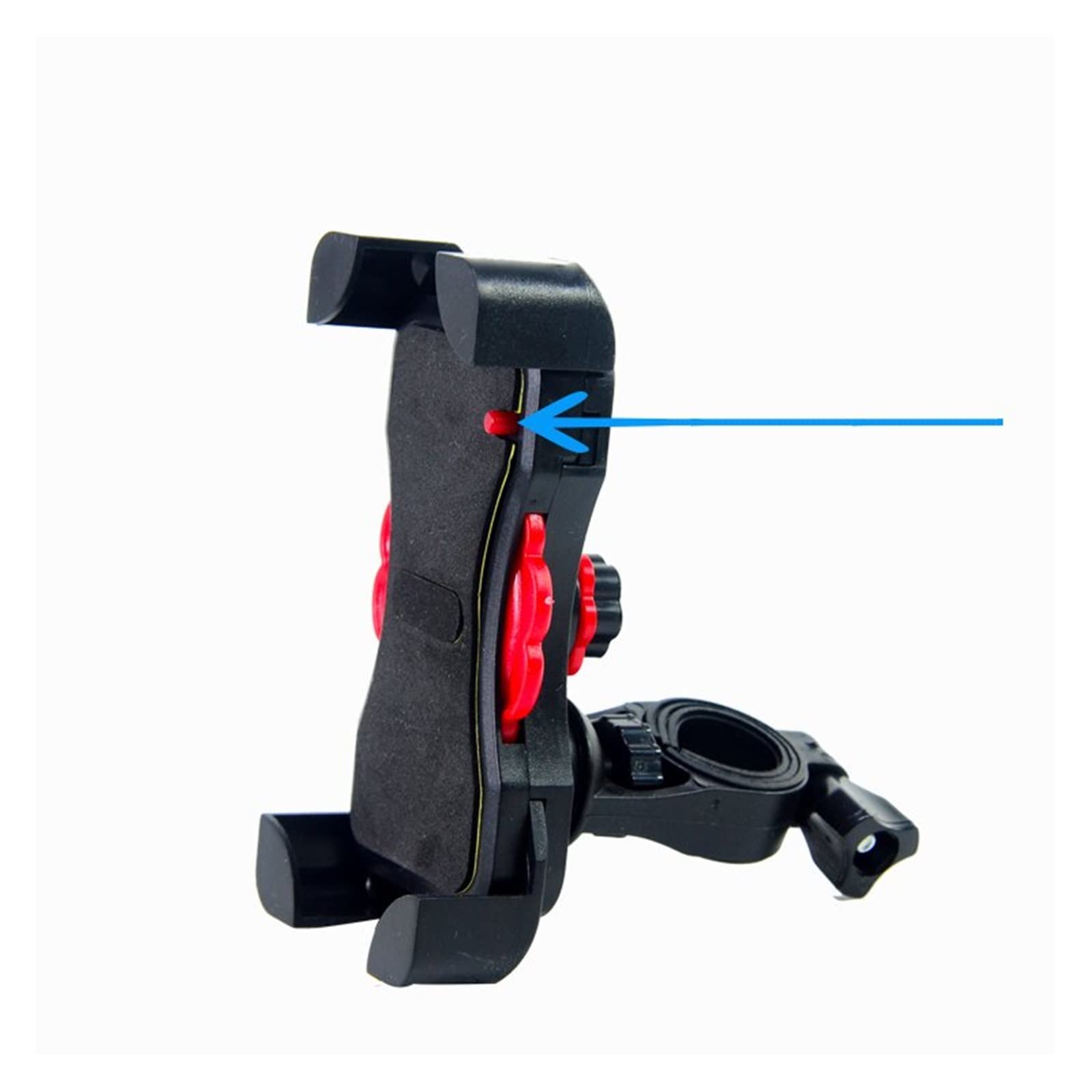 BEIYAO Universal Motorcycle Phone Mount - 360° Rotatable Bike Phone Holder for iPhone & Android - Perfect for GPS Navigation & Adventure Riding
