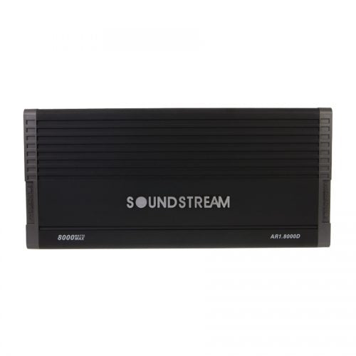 Soundstream AR18000D 8000W Peak (4000W RMS) Arachnid Series Class D Monoblock 1 Ohm Stable Car Amplifier - Powerful Bass for Car Audio Systems & Subwoofers