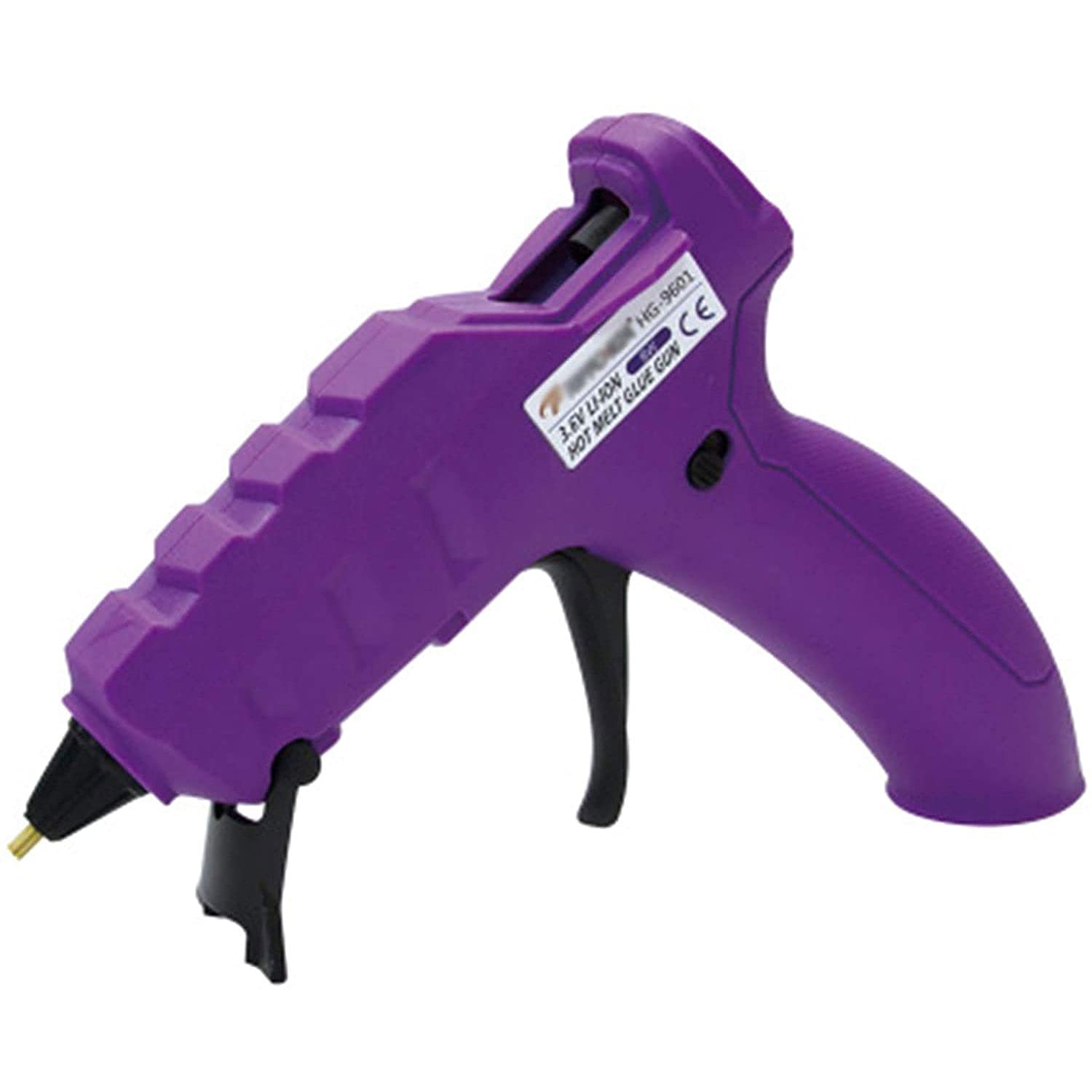 8W Blacklight Indoor Hot Glue Gun with 20 Colorful Glue Sticks - Stable Support for Home Repairs, Crafts, DIY Projects - Perfect for Scrapbooking, Holiday Decorations & School Art Projects