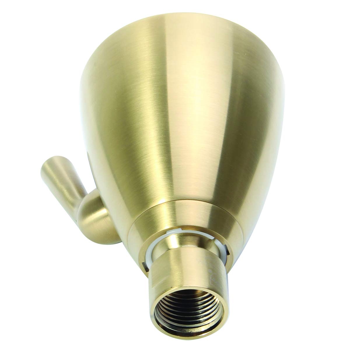 Speakman S-2252-AB-E2 Signature Brass Icon Anystream Adjustable Shower Head 2.0 GPM - Satin Finish for Luxurious Bathroom Experience - Perfect for Home, Hotel & Spa Use