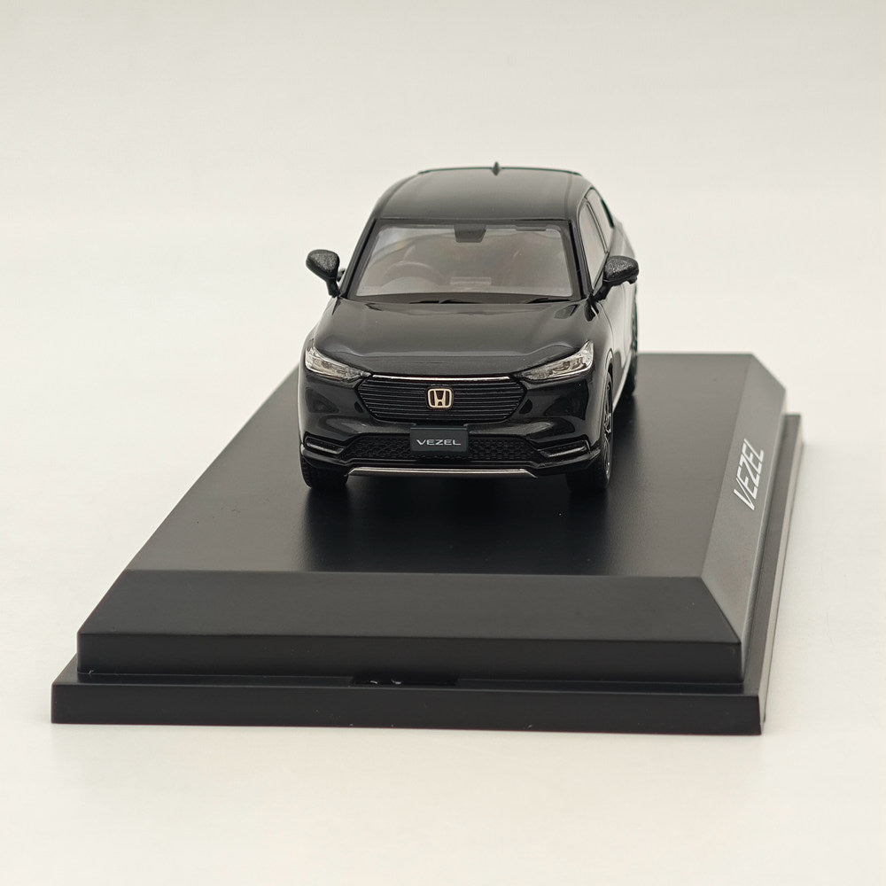 1/43 Scale Honda VEZEL e:HEV Z Crystal Black Diecast Model Car - Limited Edition Collectible for Car Enthusiasts & Display - Perfect for Home/Office Decoration & Model Car Collections