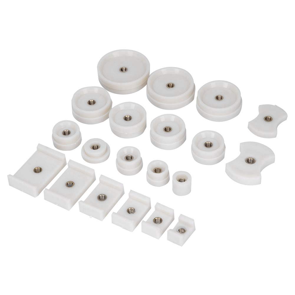 POCREATION 20Pcs Professional Watch Case Press Die Kit - Plastic Watch Back Press Tool Set with Capping Machine Accessories for Watch Repair & Maintenance | Perfect for Watchmakers, Jewelers & DIY Enthusiasts
