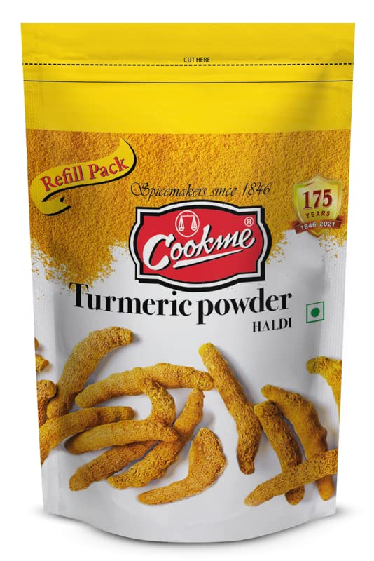 Organic Turmeric Powder (Haldi) 500g Refill Pack - 100% Pure, Non-GMO, Gluten-Free for Cooking, Golden Milk & Ayurvedic Remedies | Perfect for Indian Cuisine, Smoothies & Natural Skincare