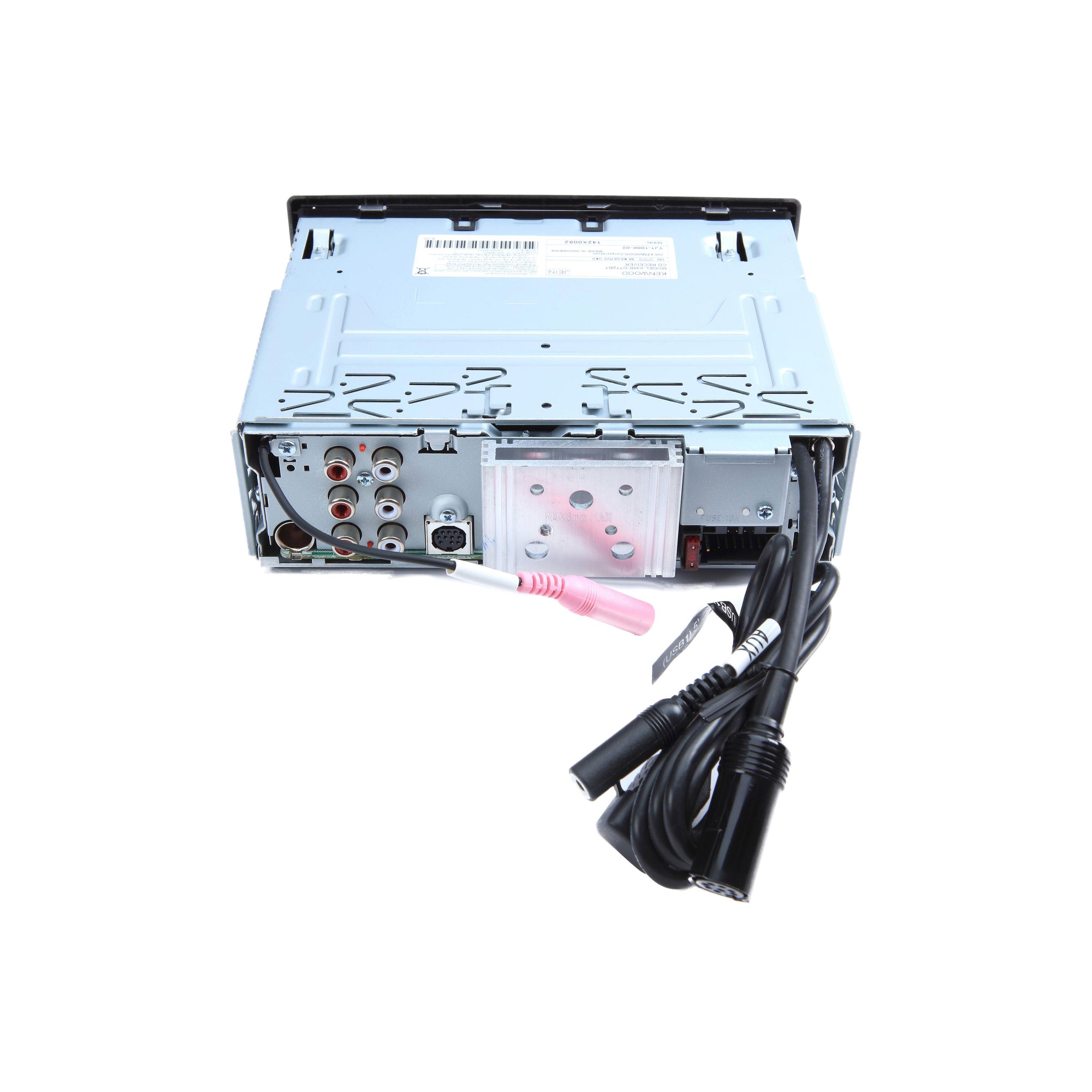 Kenwood KMR D772BT Marine Bluetooth Stereo Receiver - Waterproof Boat Audio System for Boats, Yachts & Outdoor Marine Use