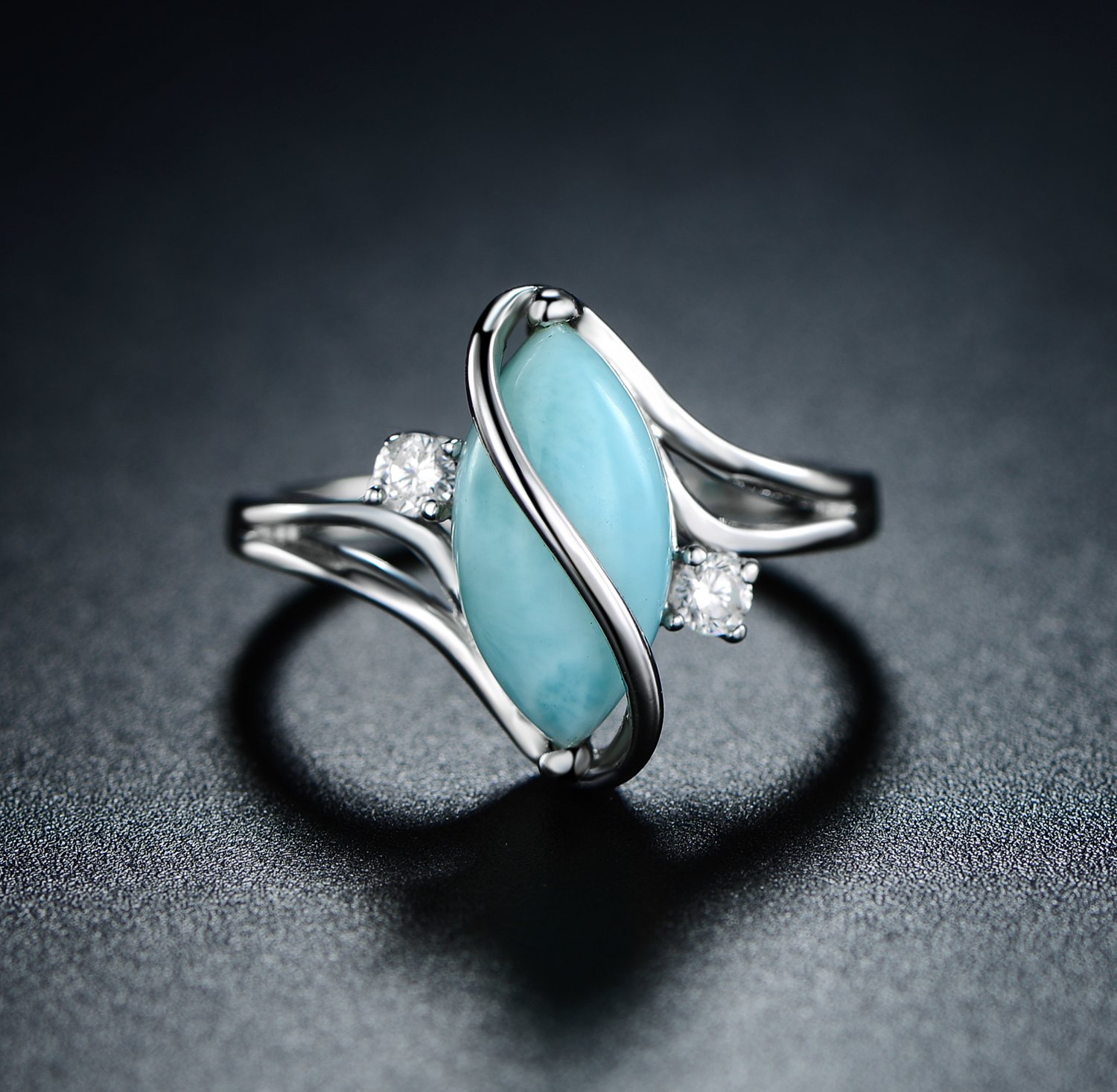 Barzel Rose Gold & White Gold Plated Ruby, Opal & Cubic Zirconia Ring | Elegant Jewelry for Women, Perfect for Weddings, Anniversaries & Special Occasions