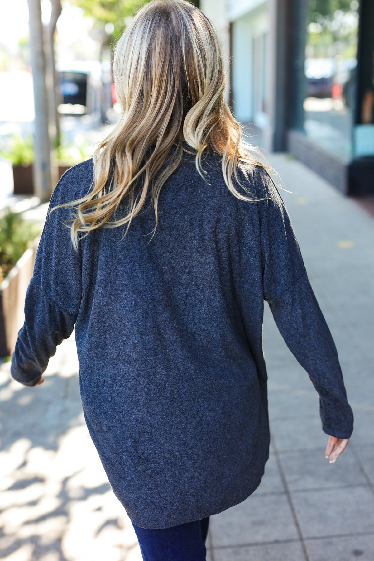 Casual Chic Solid Grey Choker Neck Long Sleeve Hacci Pullover Sweater for Women | Cozy Fall Winter Knit Top | Perfect for Office, Date Night & Weekend Outfits