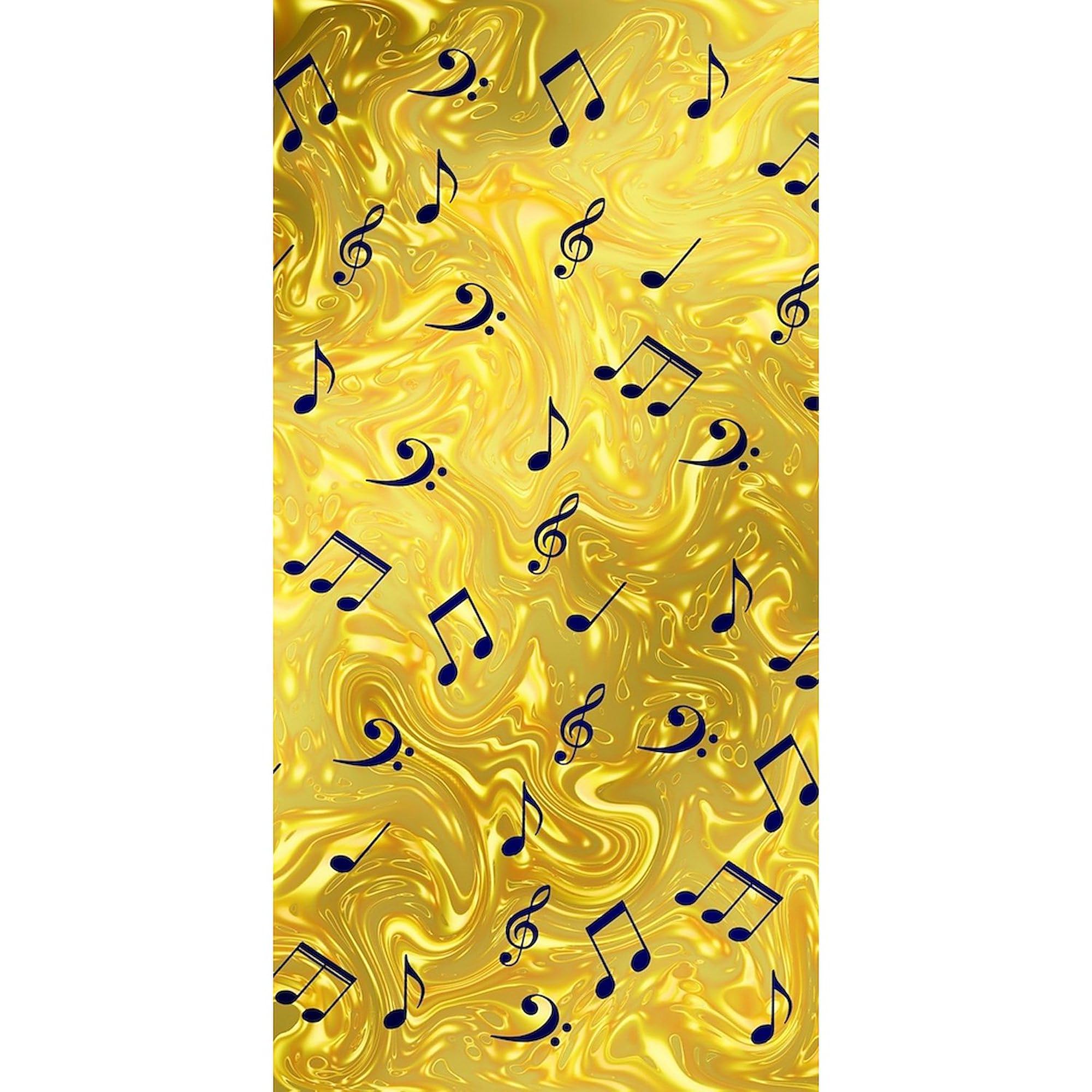 Music Notes Large Beach Towel - Soft, Unique Design for Pool, Beach & Outdoor Use | CafePress