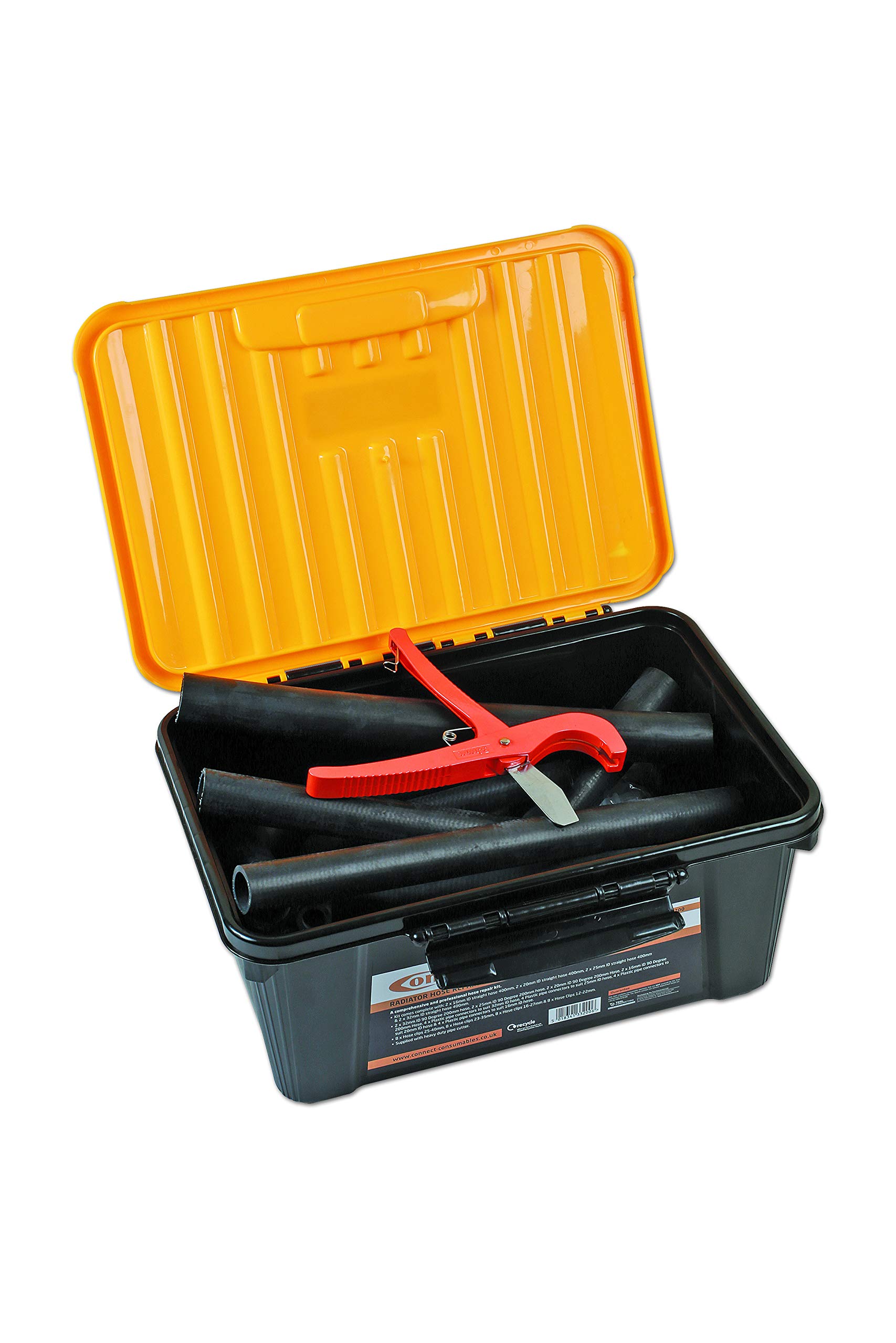 33200 Radiator Hose Repair Kit - 61 Pieces for Car & Truck Cooling System - Fix Leaks & Cracks - Universal Fit for Most Vehicles - DIY Auto Repair & Maintenance