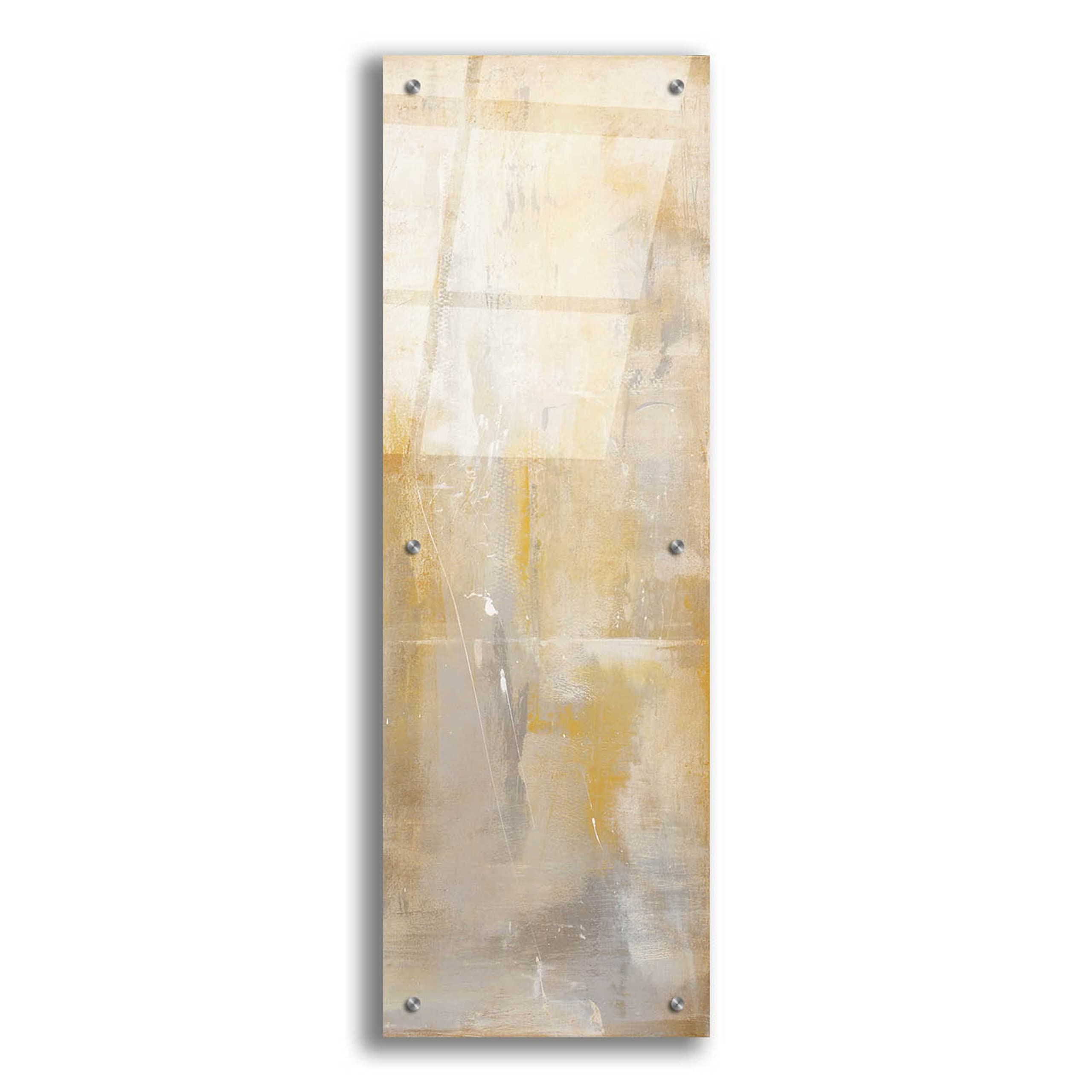 Epic Art 'Careless Whisper III' by Erin Ashley - 12x36 Inch Acrylic Glass Wall Decor - Modern Abstract Painting for Living Room, Bedroom & Office